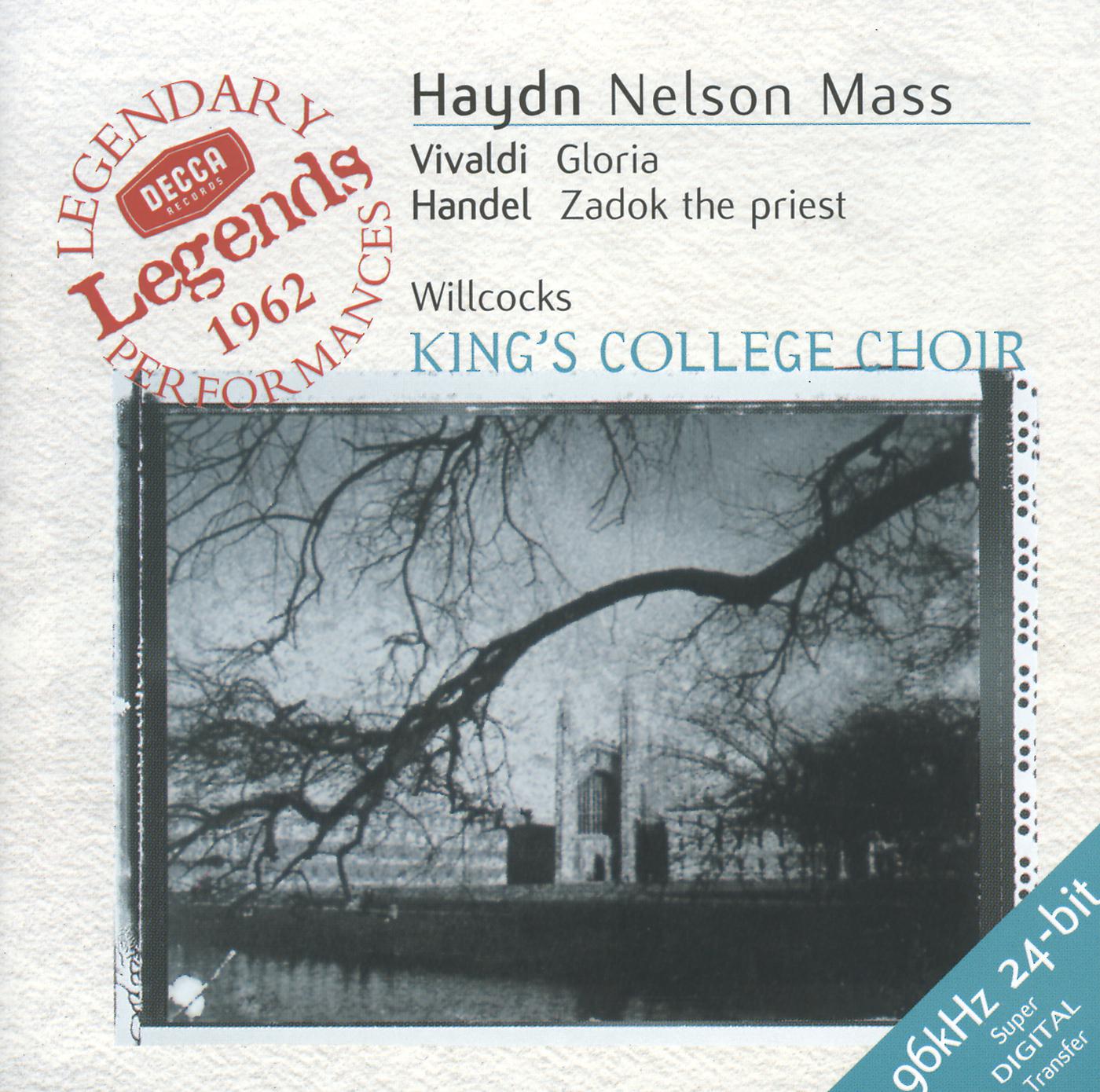 Постер альбома Haydn: Nelson Mass / Vivaldi: Gloria in D / Handel: Zadok the Priest