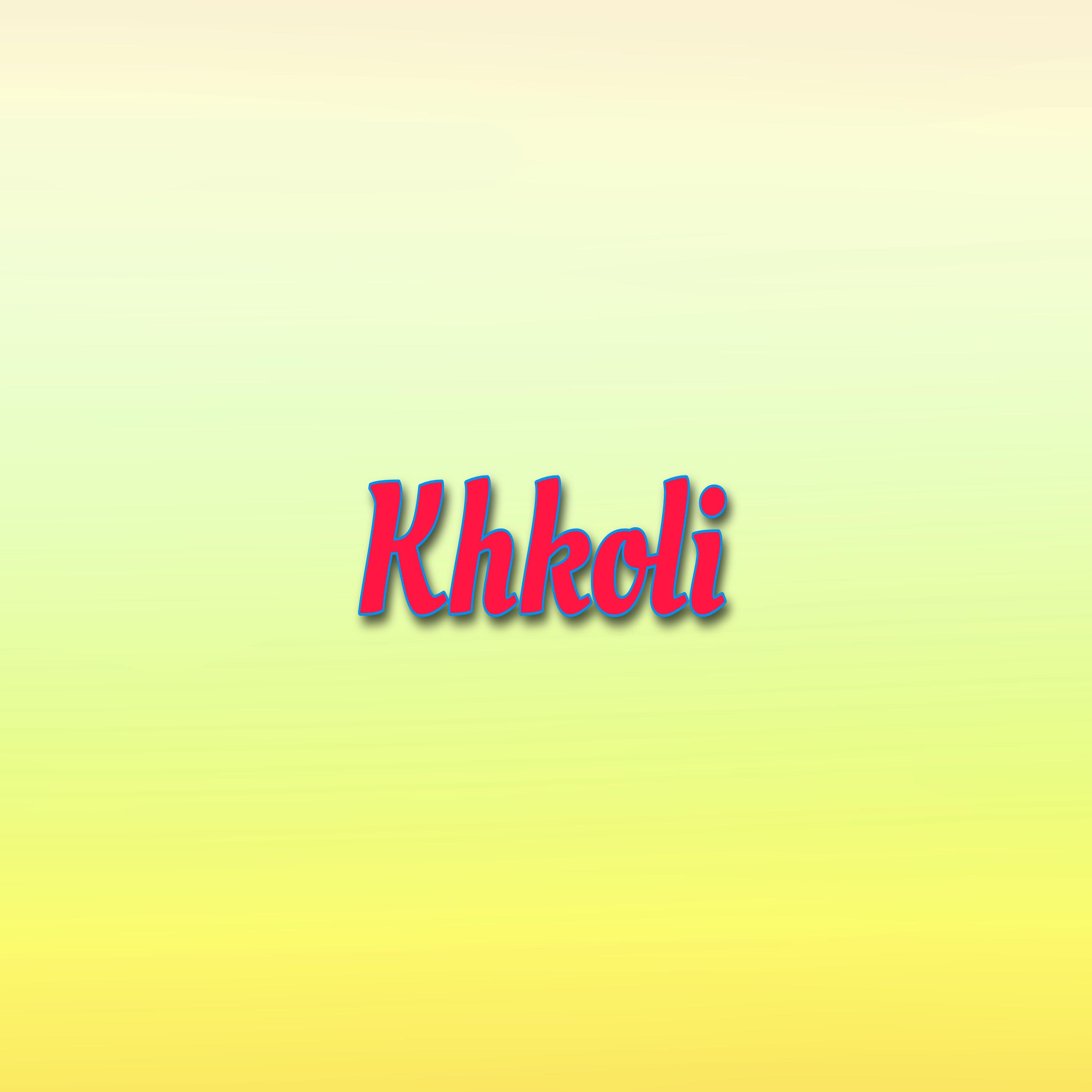 Постер альбома Khkoli