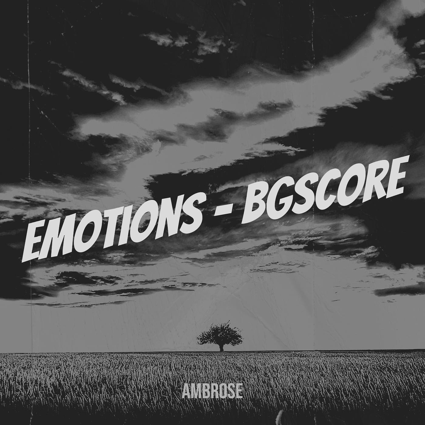 Постер альбома Emotions - Bgscore