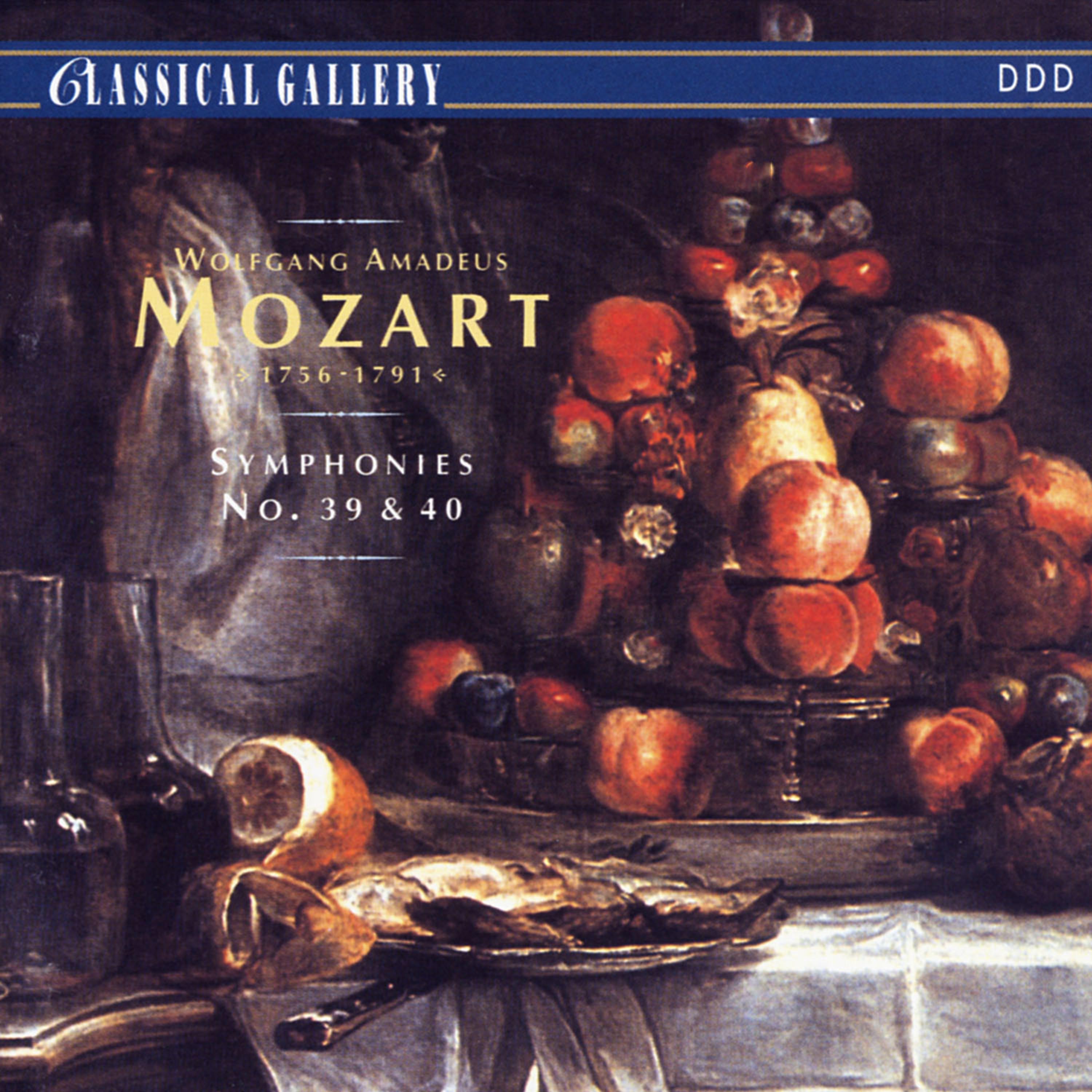 Постер альбома Mozart: Symphonies Nos. 39 & 40
