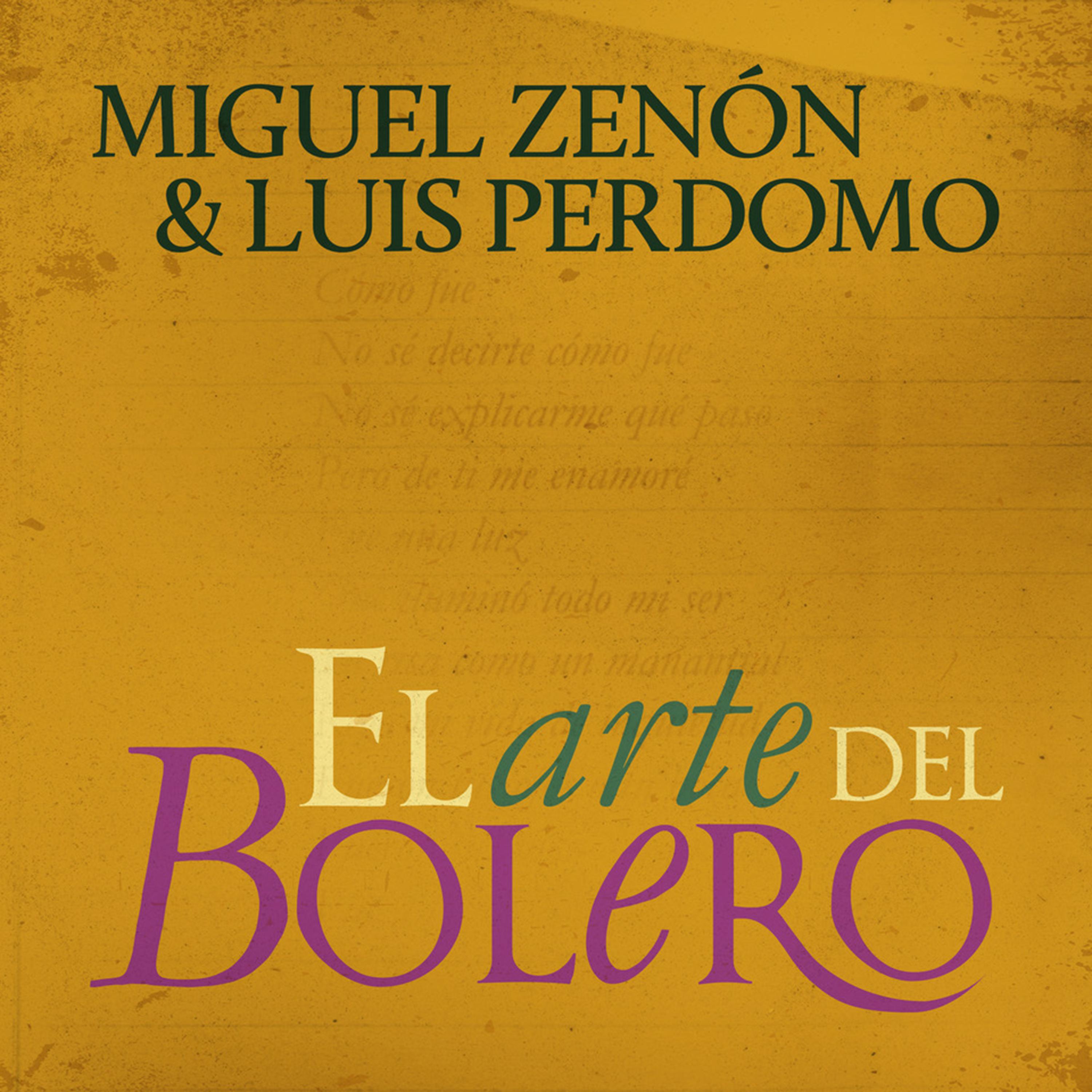 Постер альбома El Arte Del Bolero