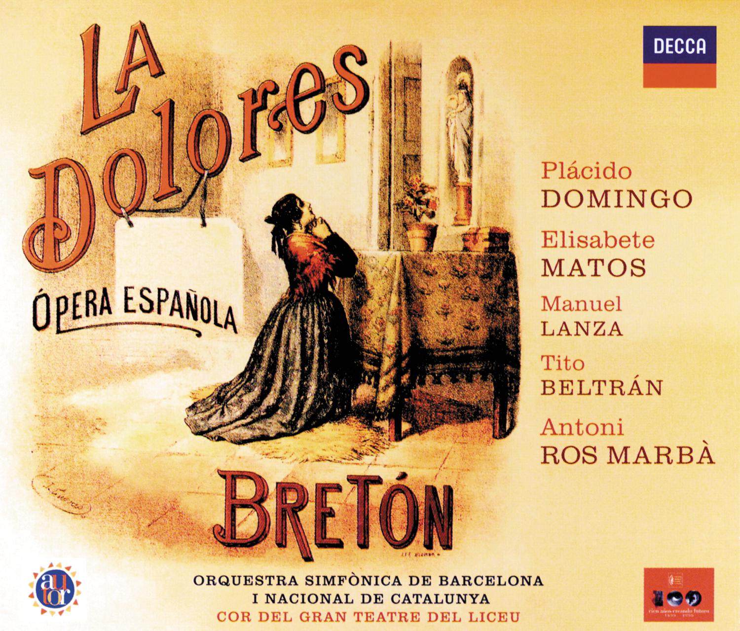 Постер альбома Bretón: La Dolores