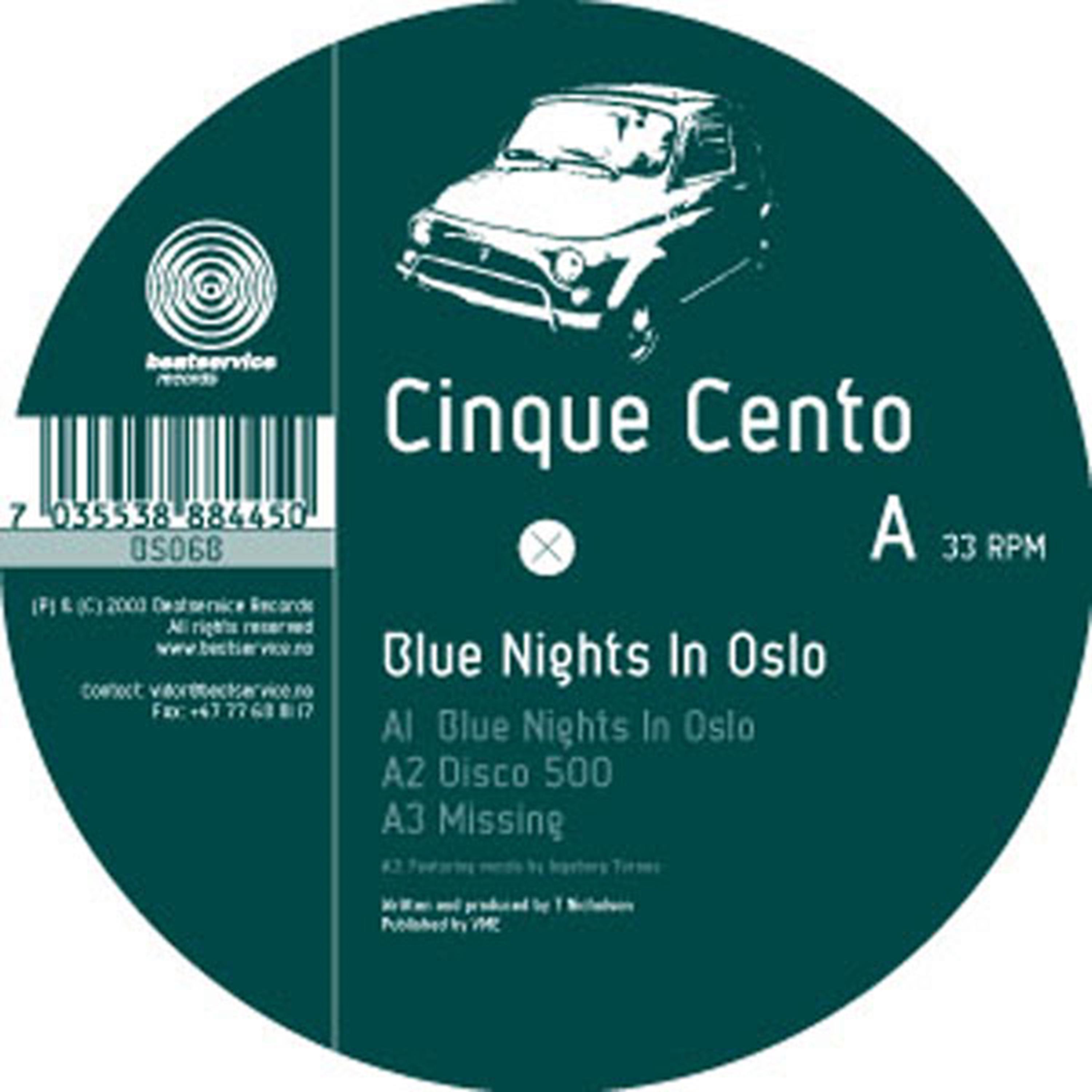 Постер альбома Blue Nights in Oslo