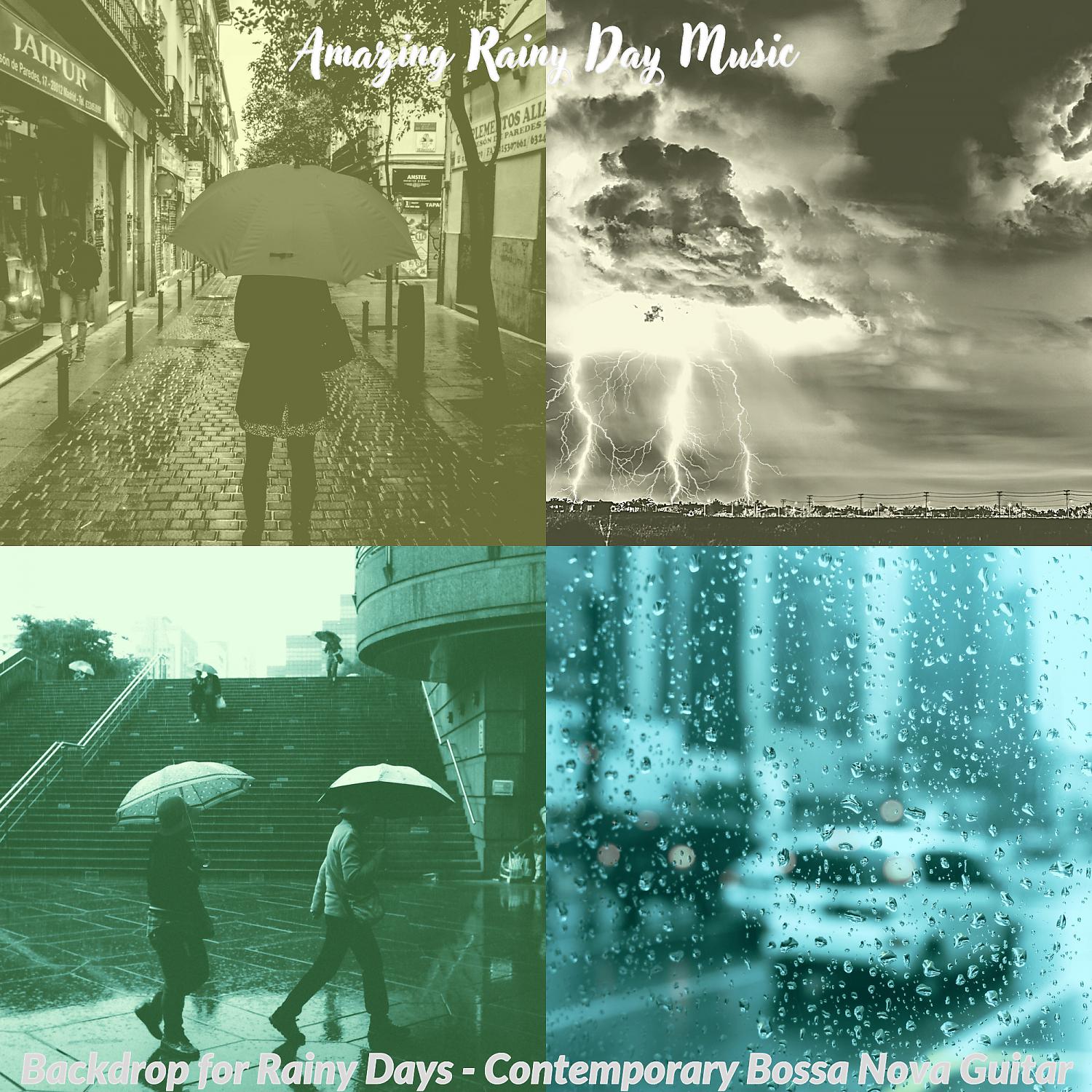 Постер альбома Backdrop for Rainy Days - Contemporary Bossa Nova Guitar