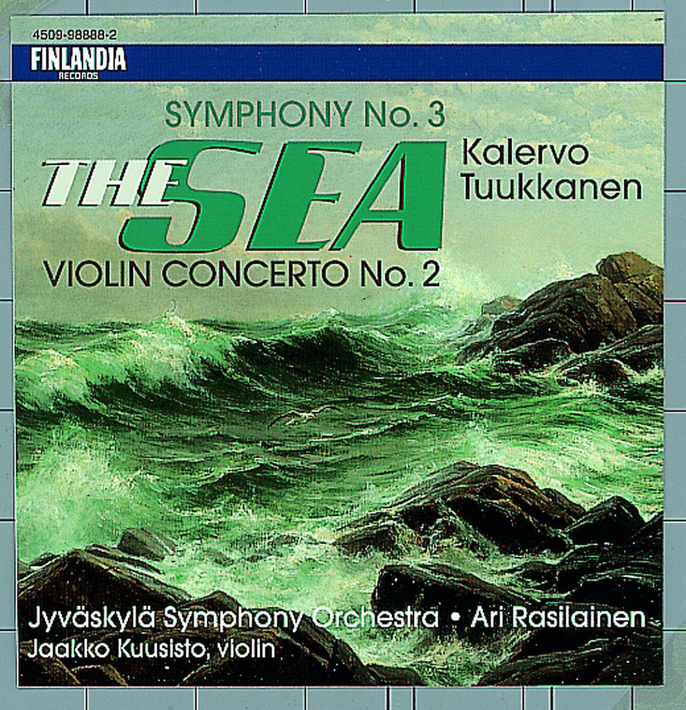 Постер альбома Tuukkanen: Symphony No. 3, "The Sea" & Violin Concerto No. 2