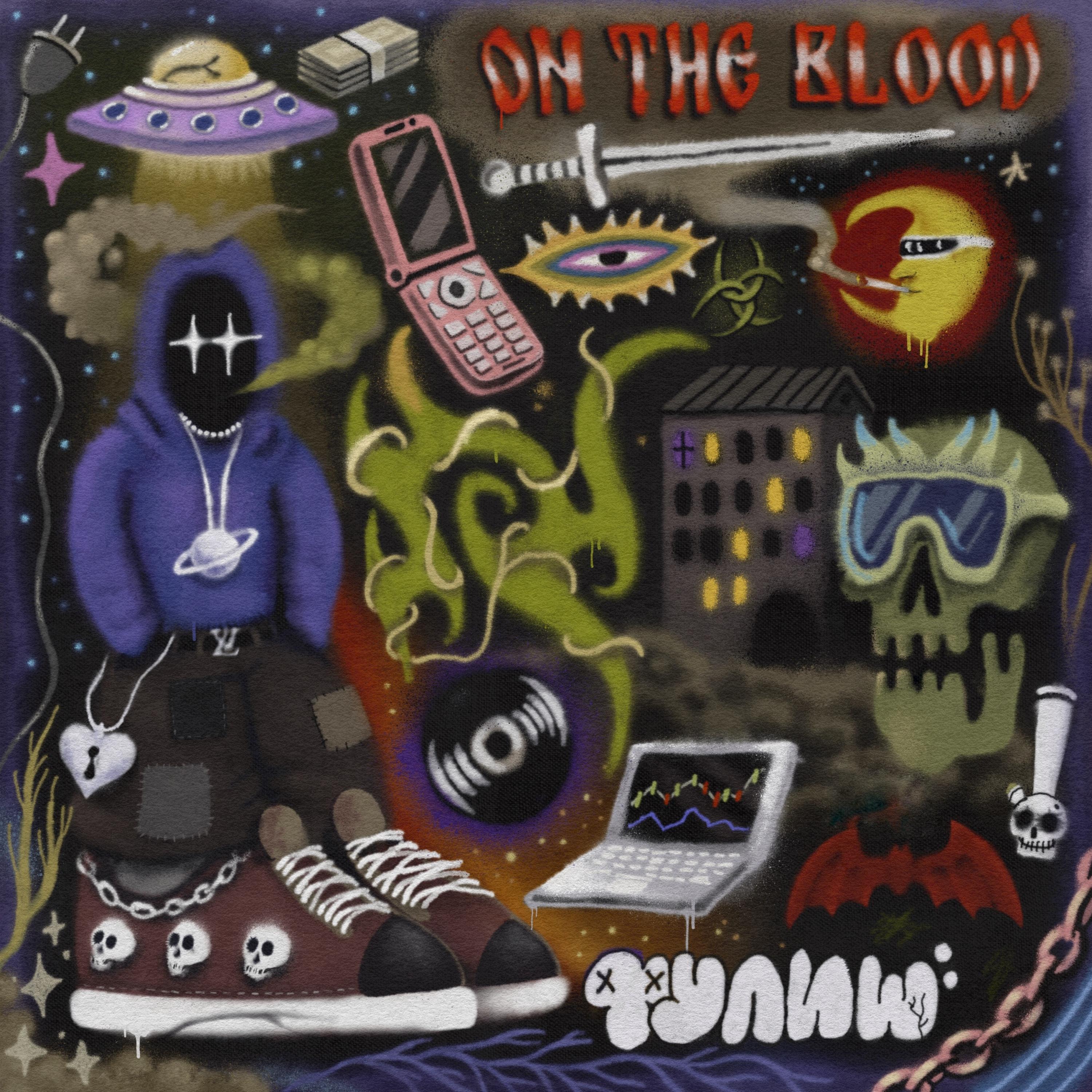 Постер альбома On the Blood