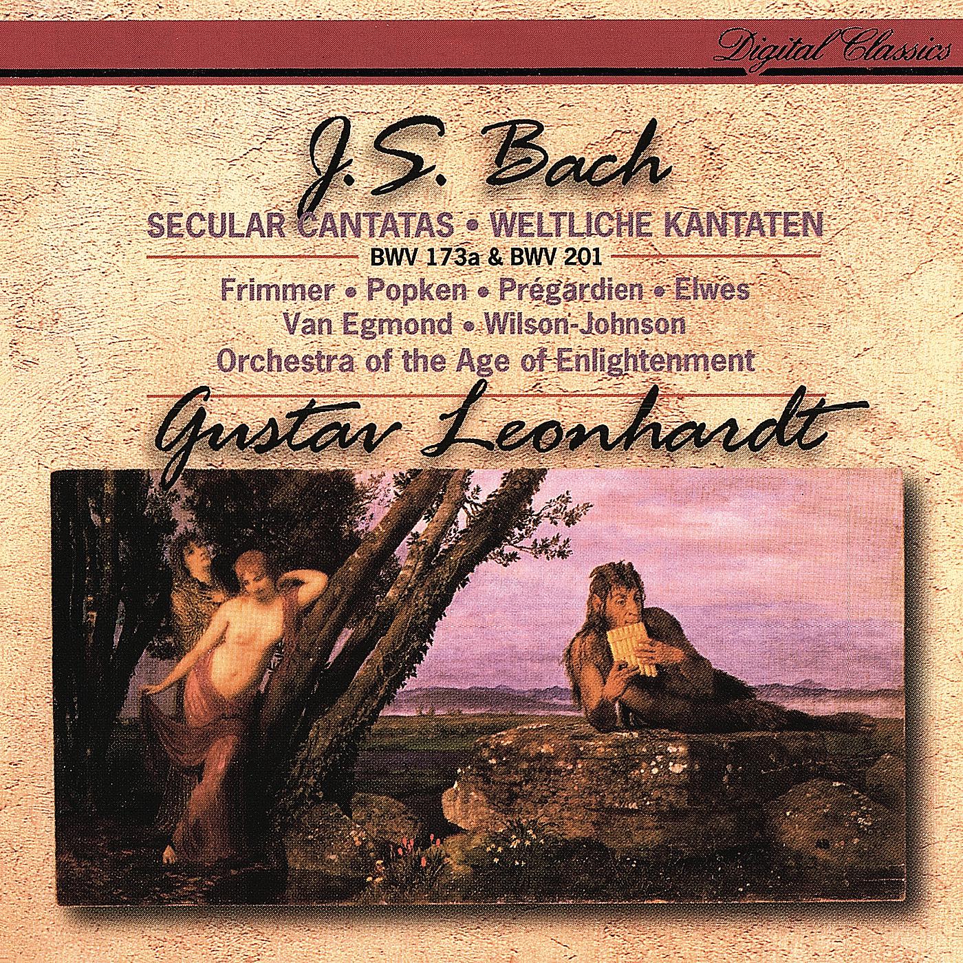 Постер альбома J.S. Bach: Secular Cantatas BWV 173a & 201