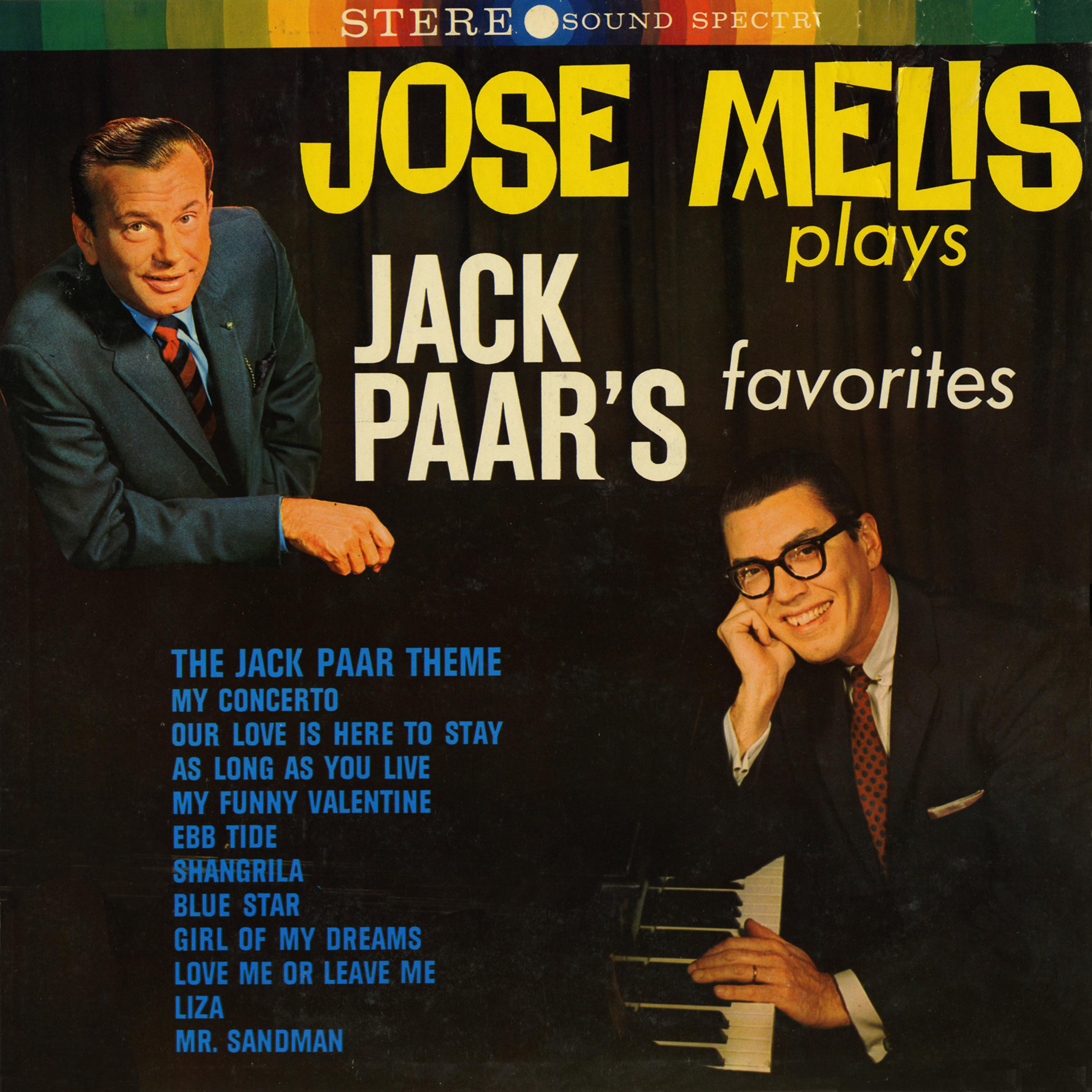 Постер альбома Plays Jack Paar's Favorites