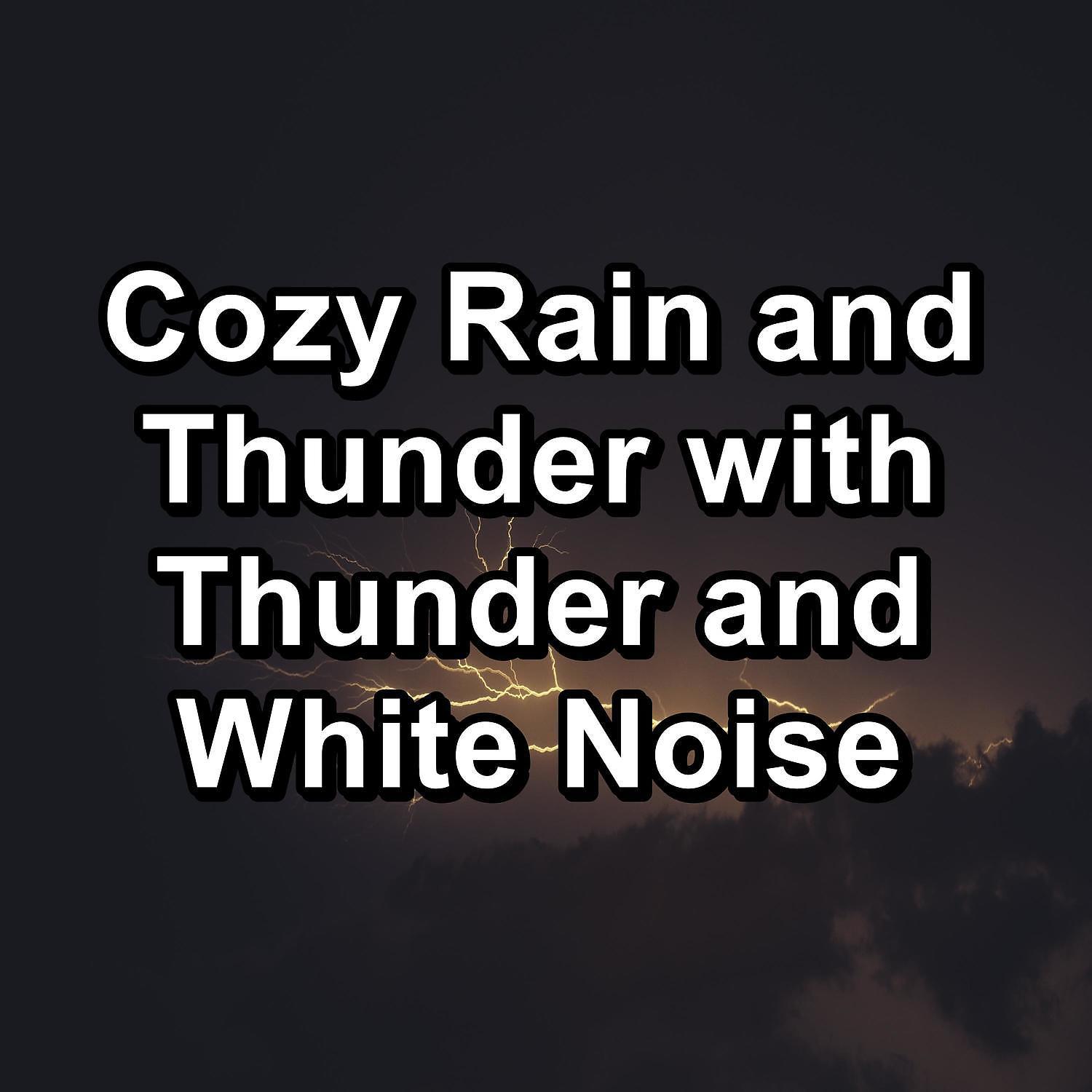 Постер альбома Cozy Rain and Thunder with Thunder and White Noise