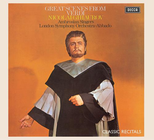 Постер альбома Nicolai Ghiaurov - Great Scenes from Verdi Operas