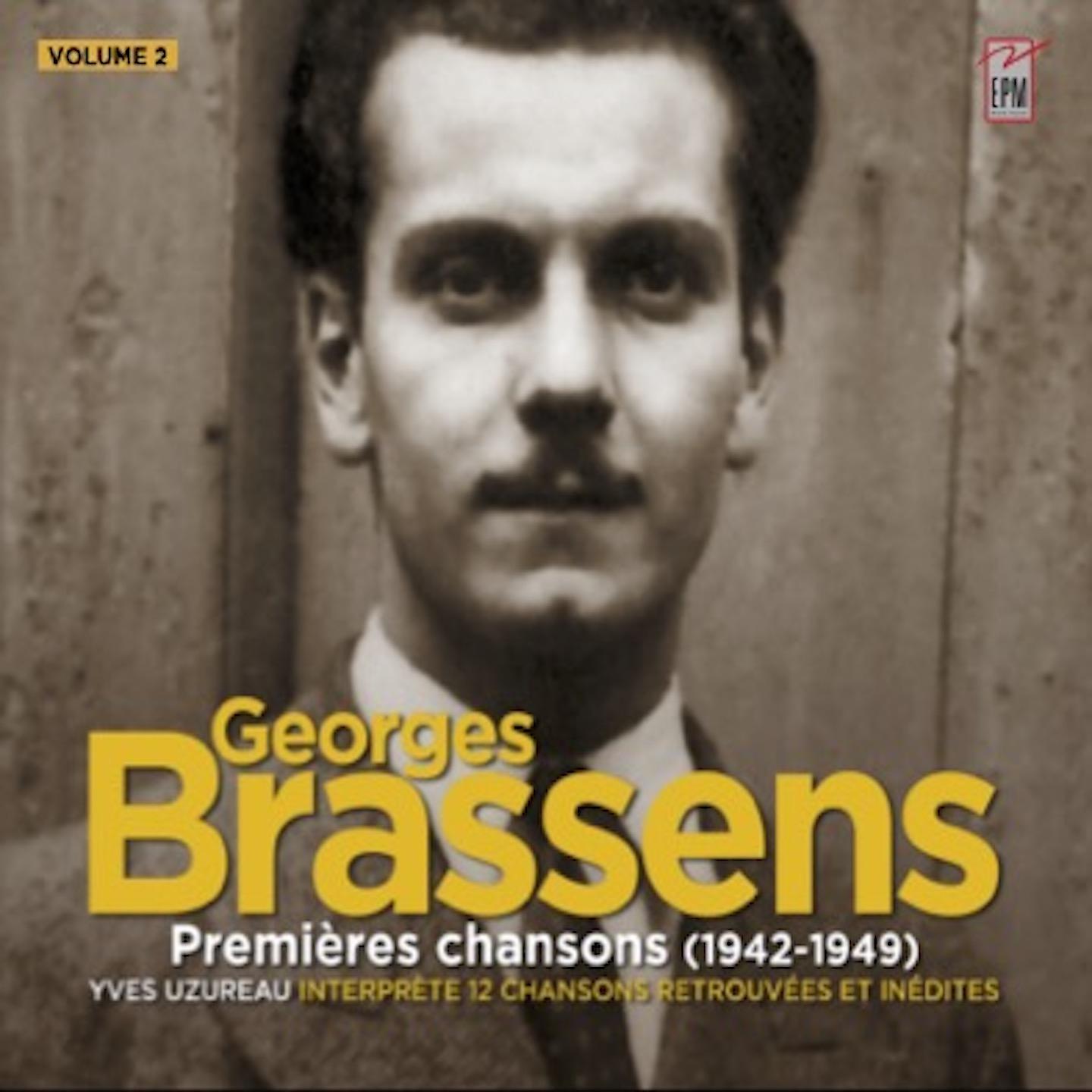 Постер альбома Georges Brassens Premières Chansons (1942-1049) Volume 2