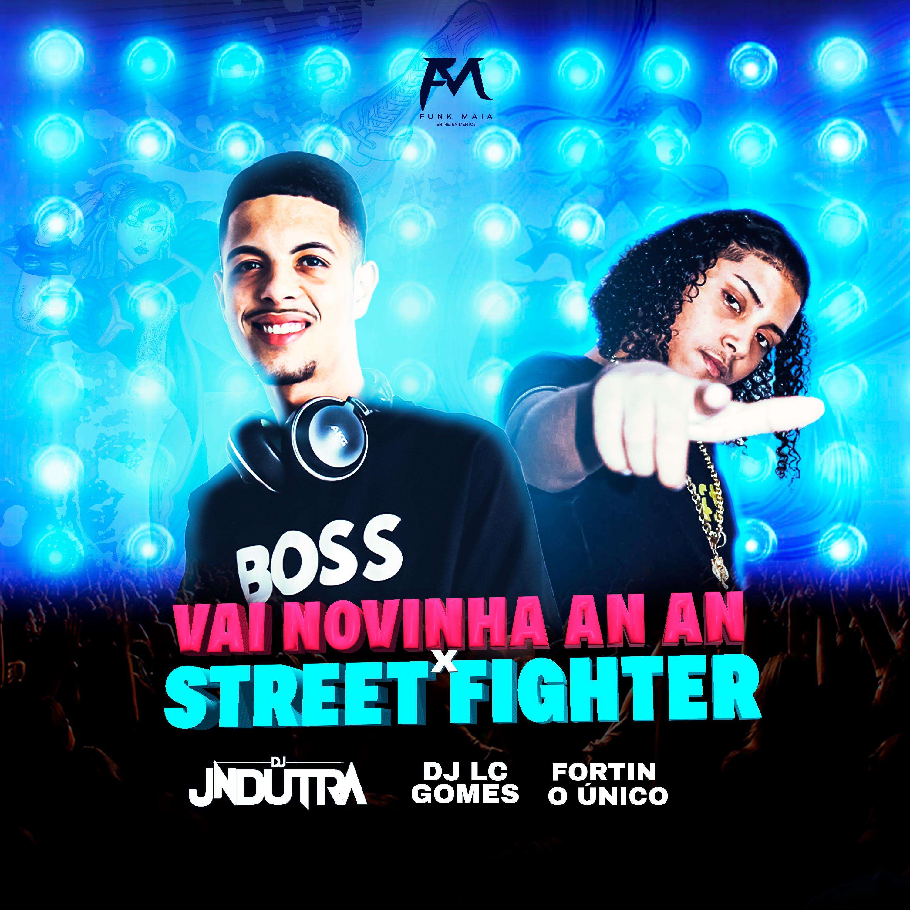 Постер альбома Vai Novinha Ah Ah Ah X Street Fighter
