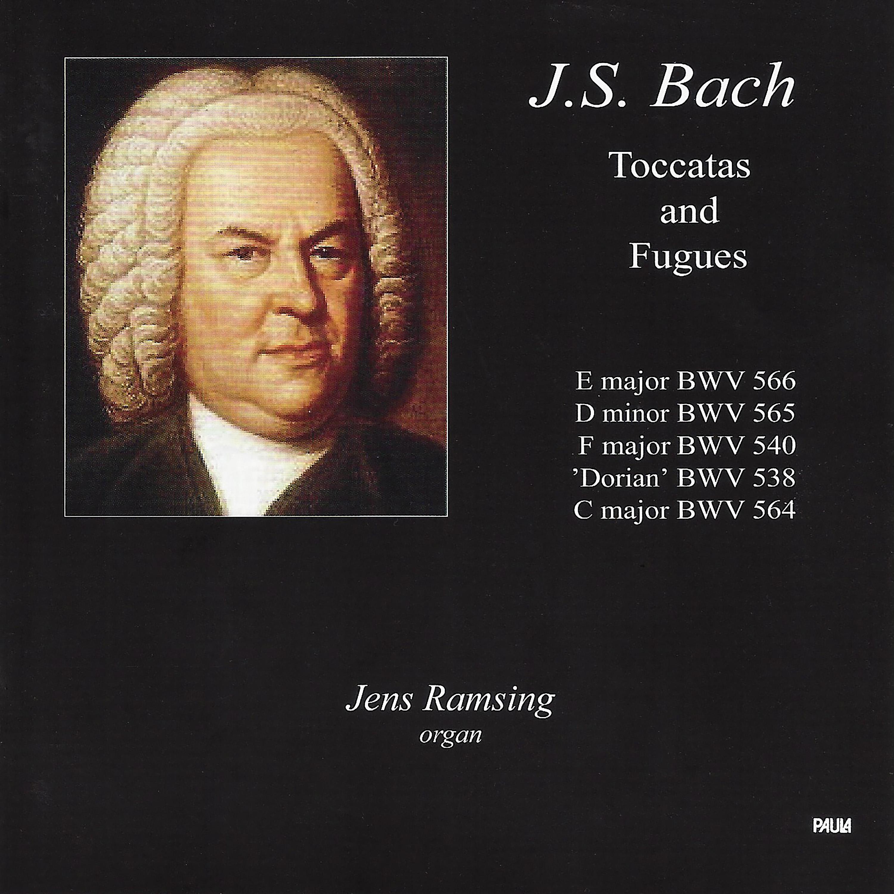 Постер альбома J.S. Bach: Toccatas and Fugues