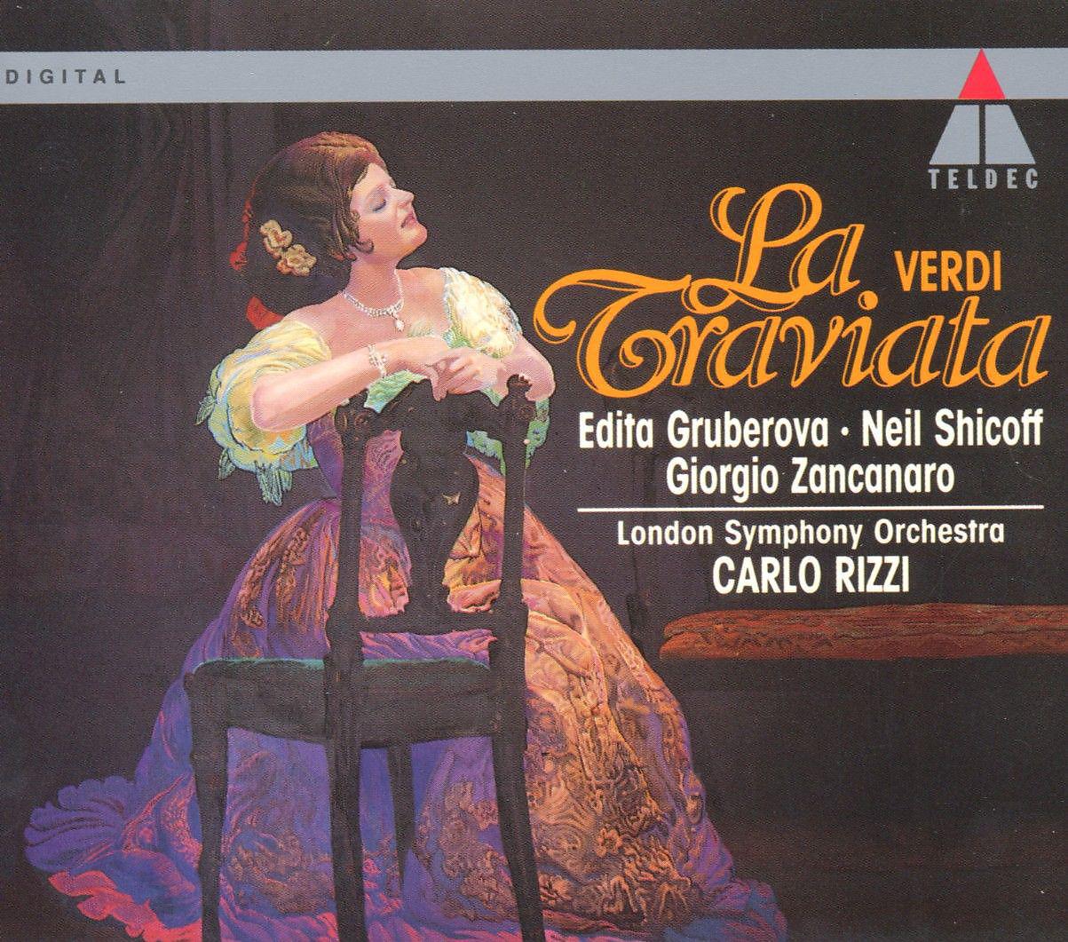 Постер альбома Verdi : La traviata