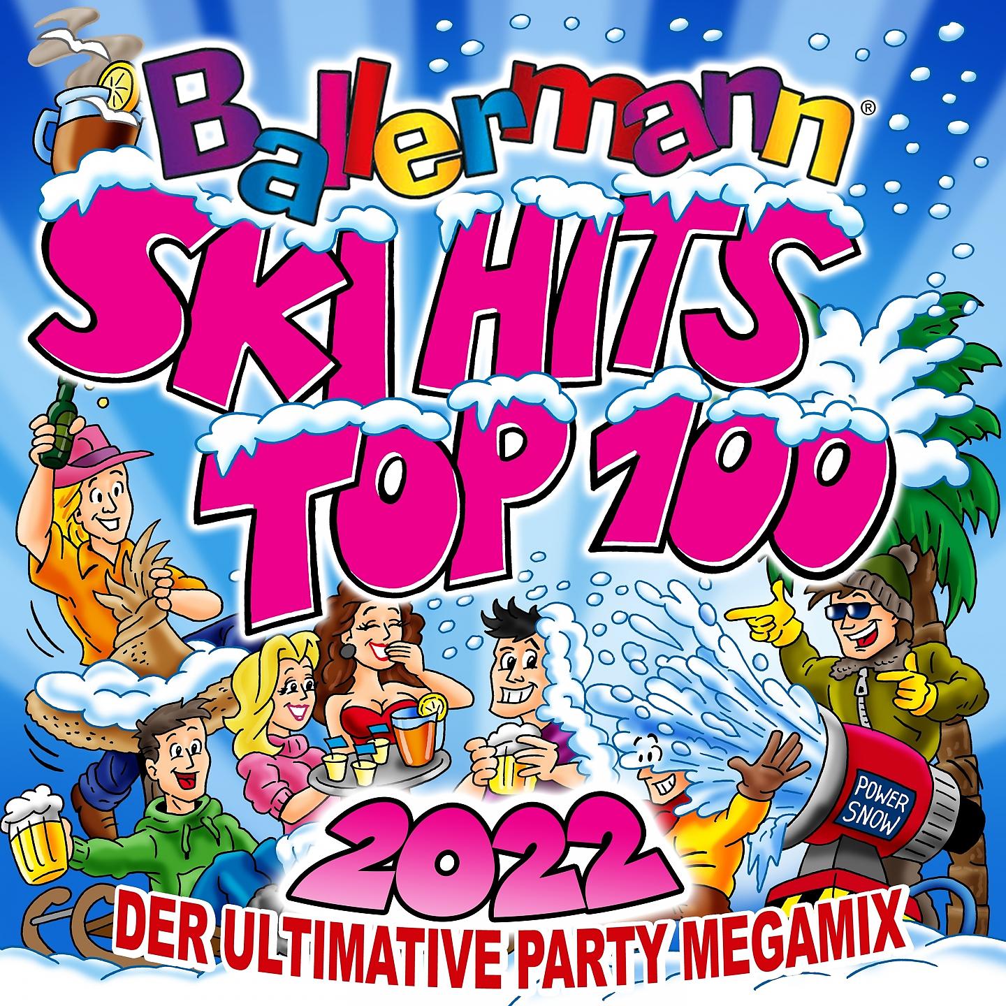 Постер альбома Ballermann Ski Hits Top 100 2022: Der ultimative Party Megamix