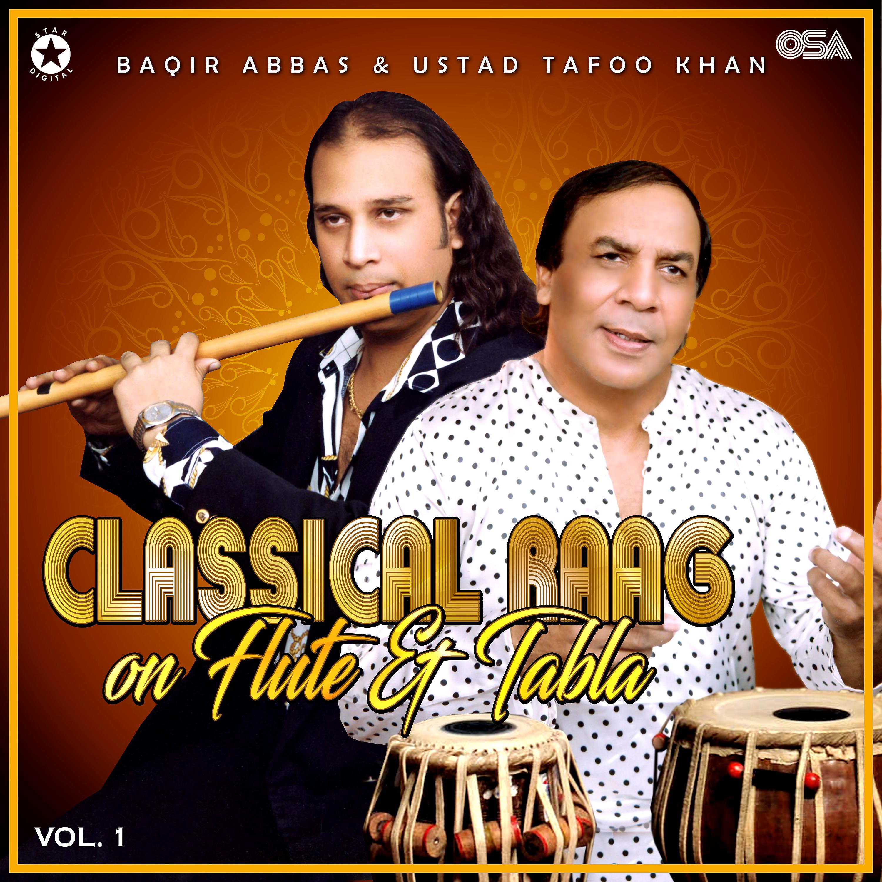 Постер альбома Classical Raag on Flute & Tabla, Vol. 1