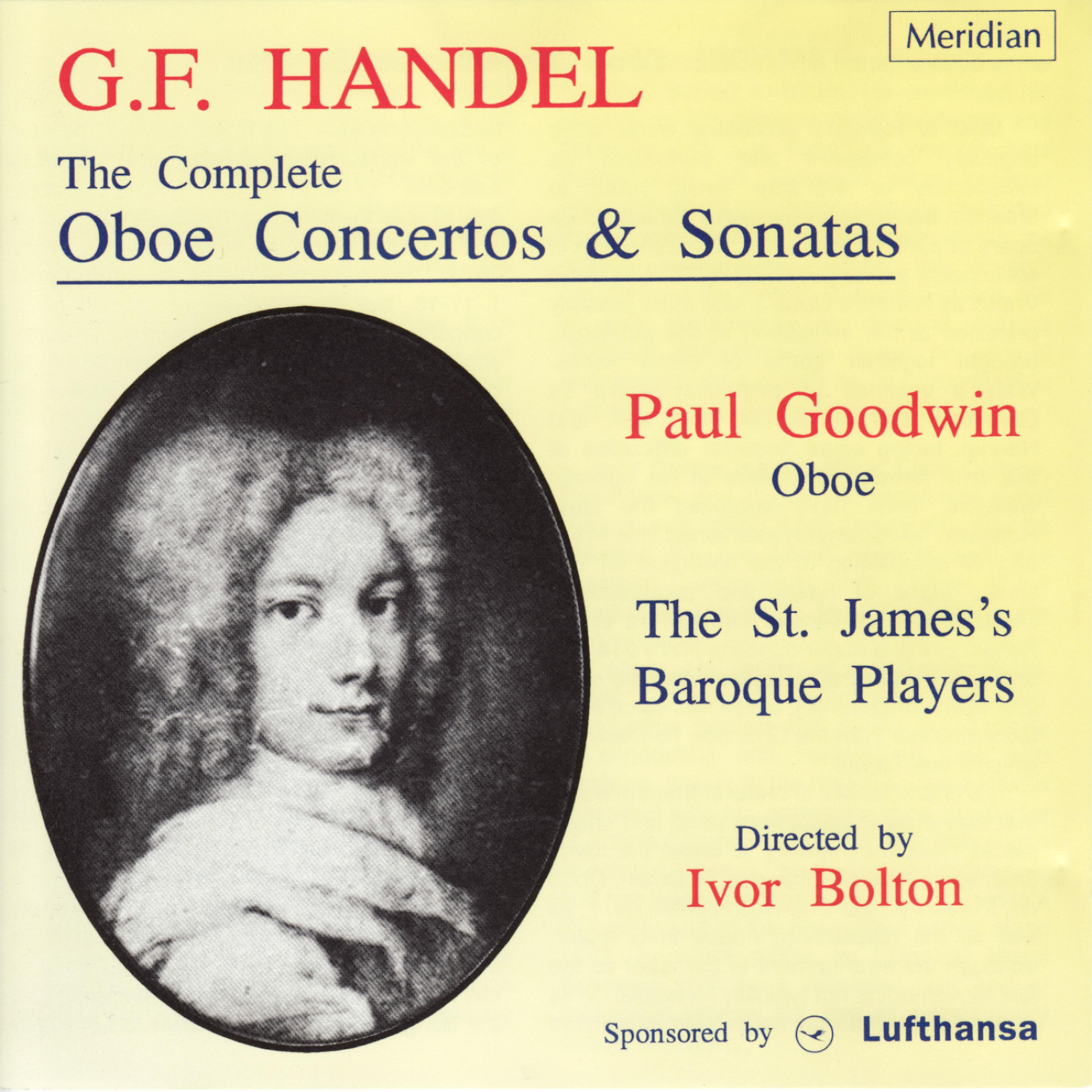 Постер альбома Handel: The Complete Oboe Concertos & Sonatas
