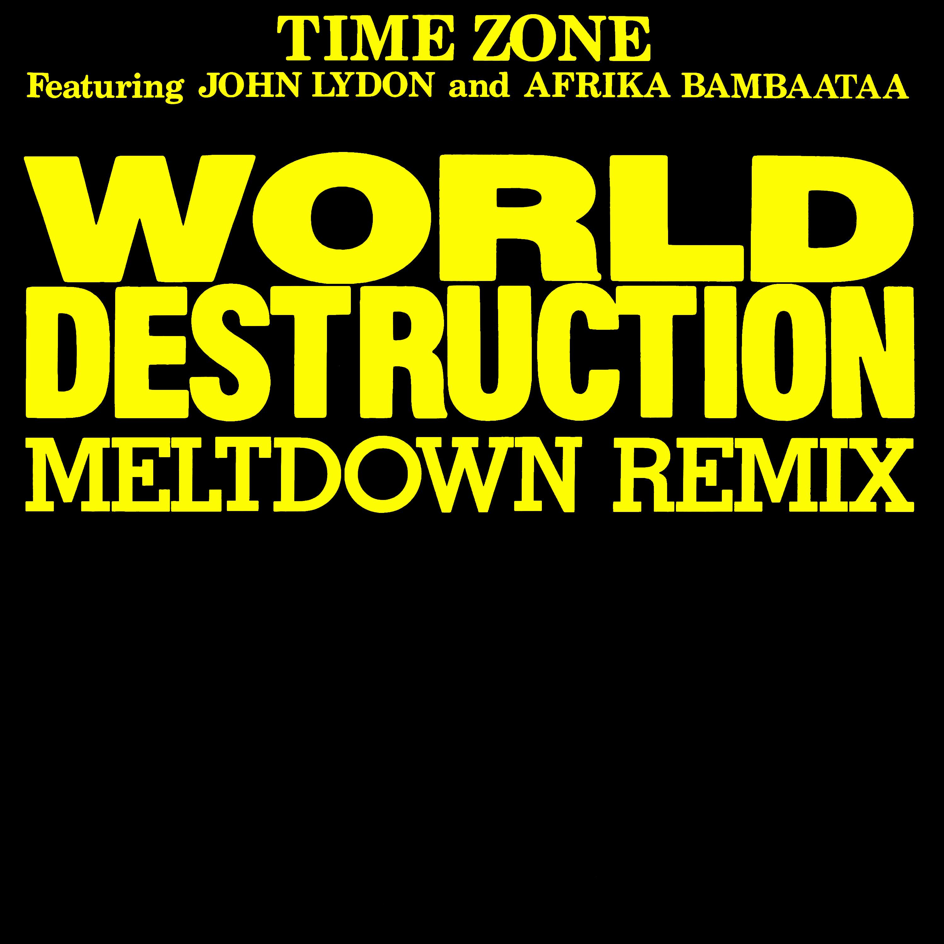 Постер альбома World Destruction