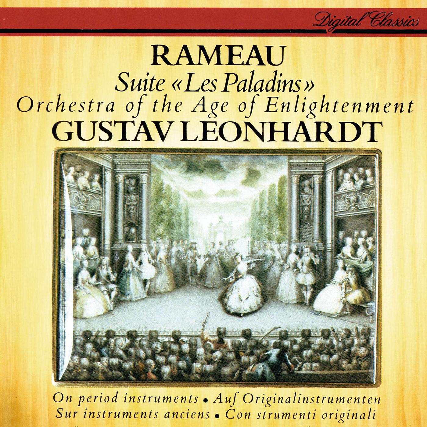 Постер альбома Rameau: Suite "Les Paladins"