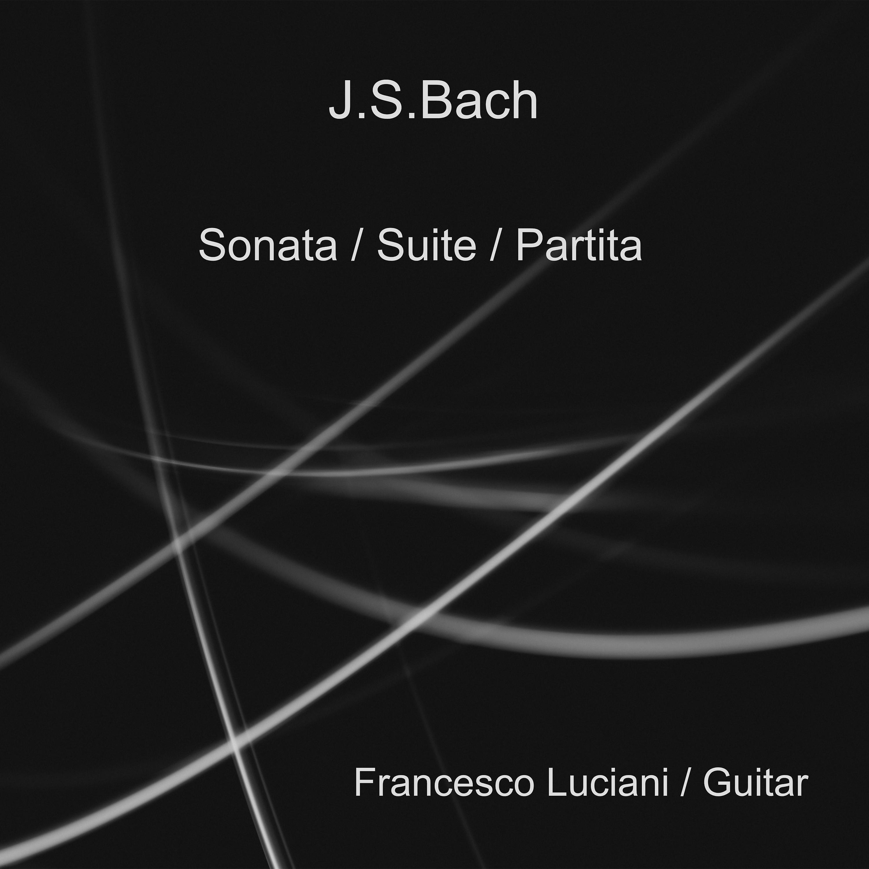 Постер альбома Johann Sebastian Bach by Francesco Luciani