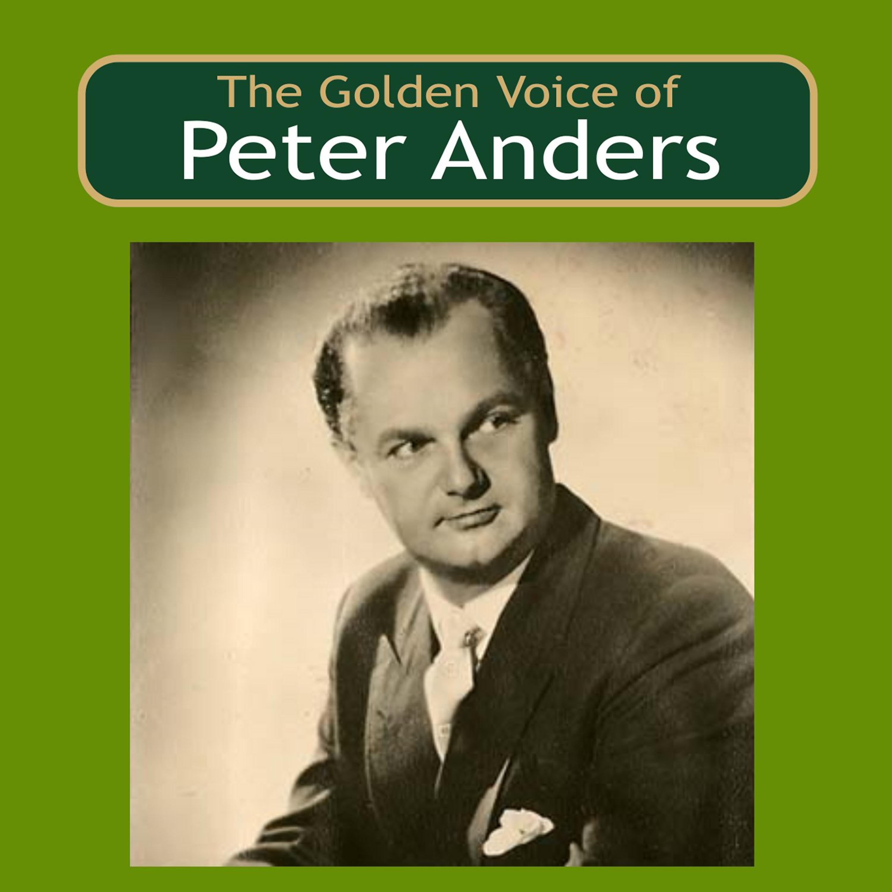 Постер альбома The Golden Voice of Peter Anders