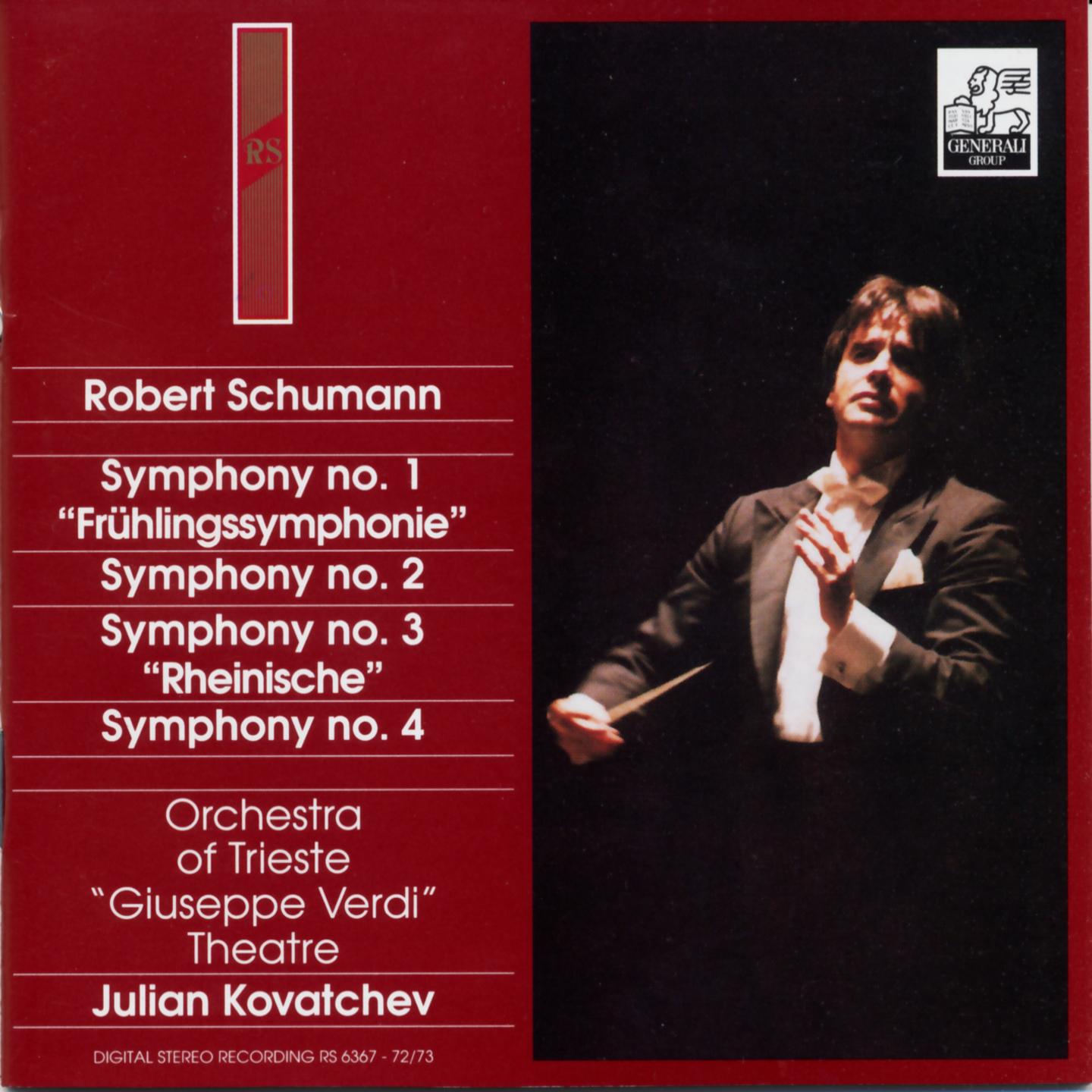 Постер альбома Robert Schumann : The Four Symphonies