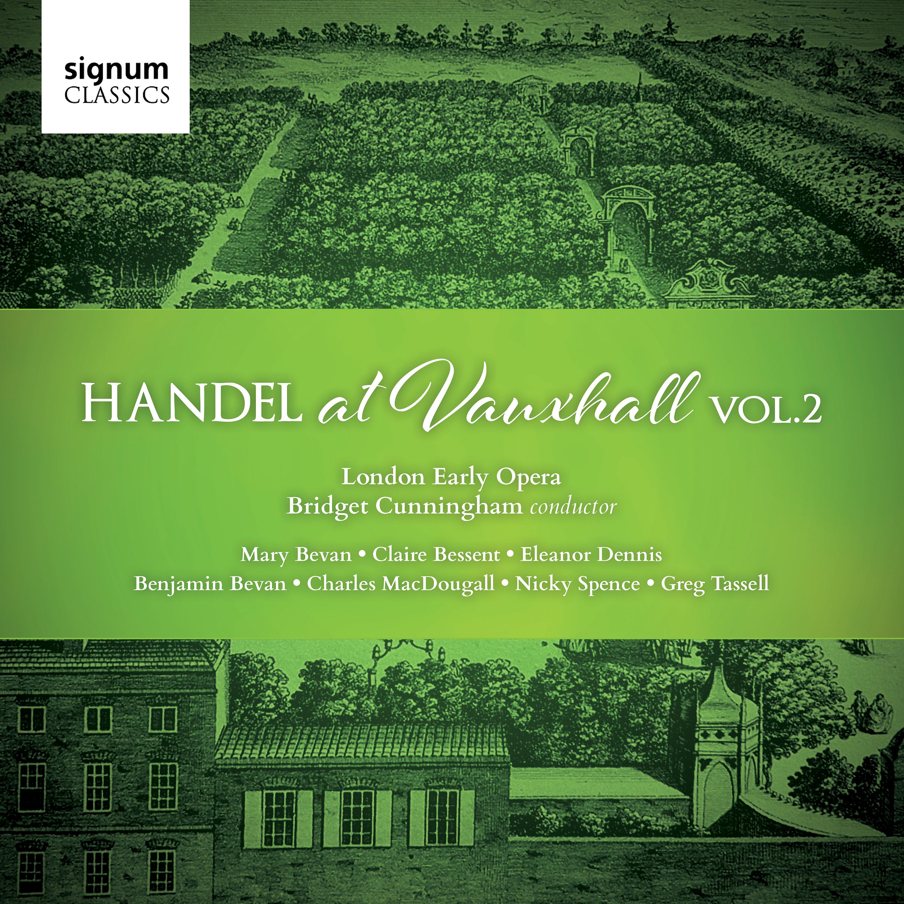 Постер альбома Handel at Vauxhall, Vol. 2