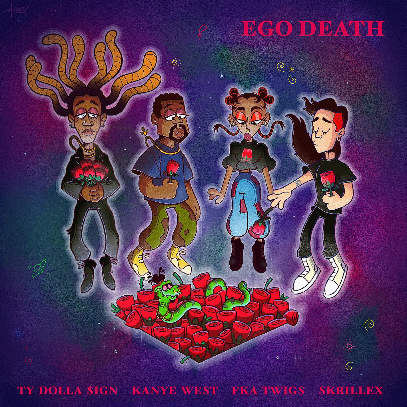 Постер альбома Ego Death (feat. Kanye West, FKA twigs & Skrillex)