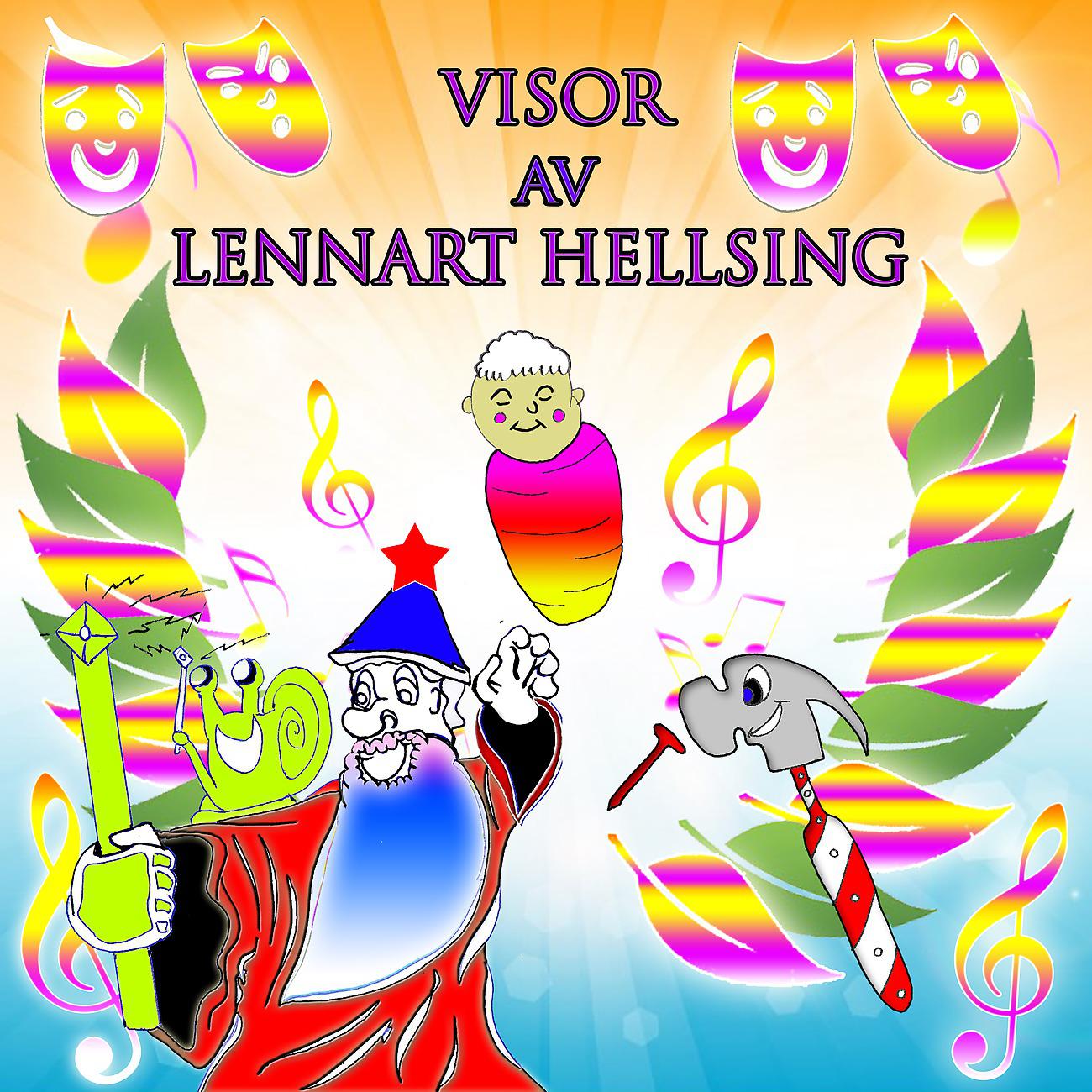 Постер альбома Visor av Lennart Hellsing för små Barn