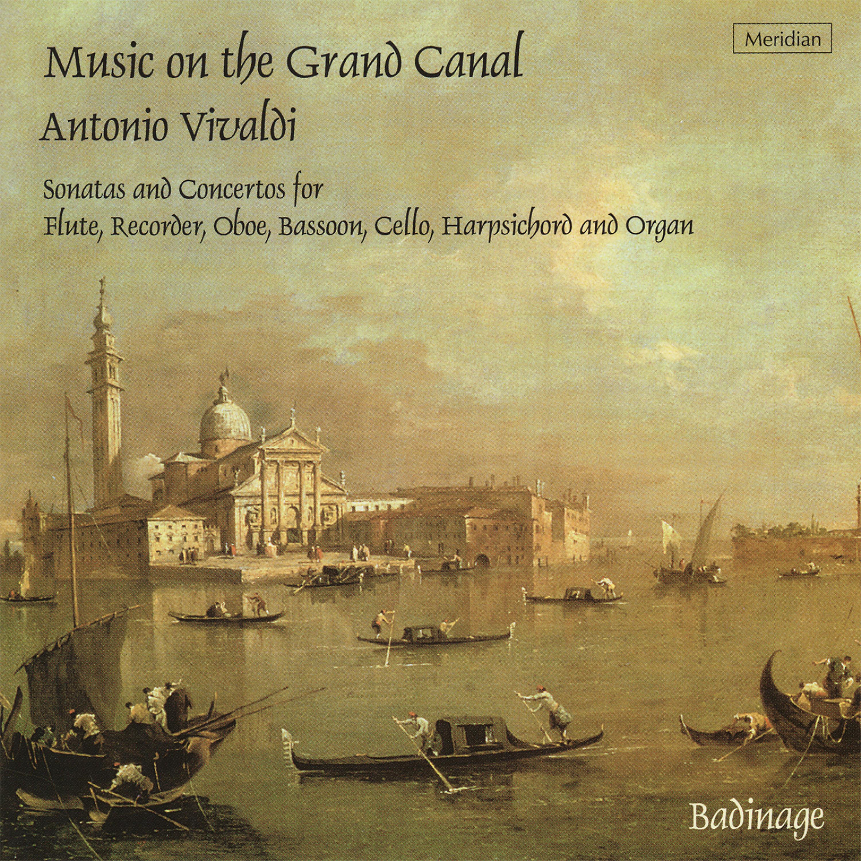 Постер альбома Vivaldi: Music on the Grand Canal