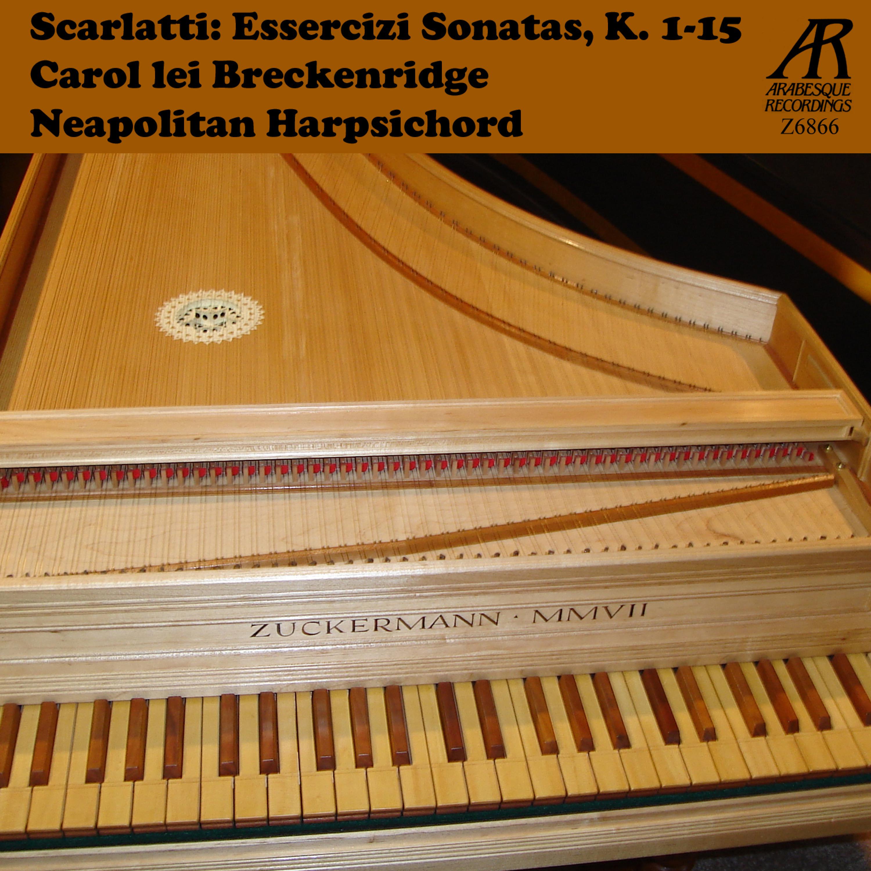 Постер альбома Scarlatti: Essercizi Sonatas, K. 1-15