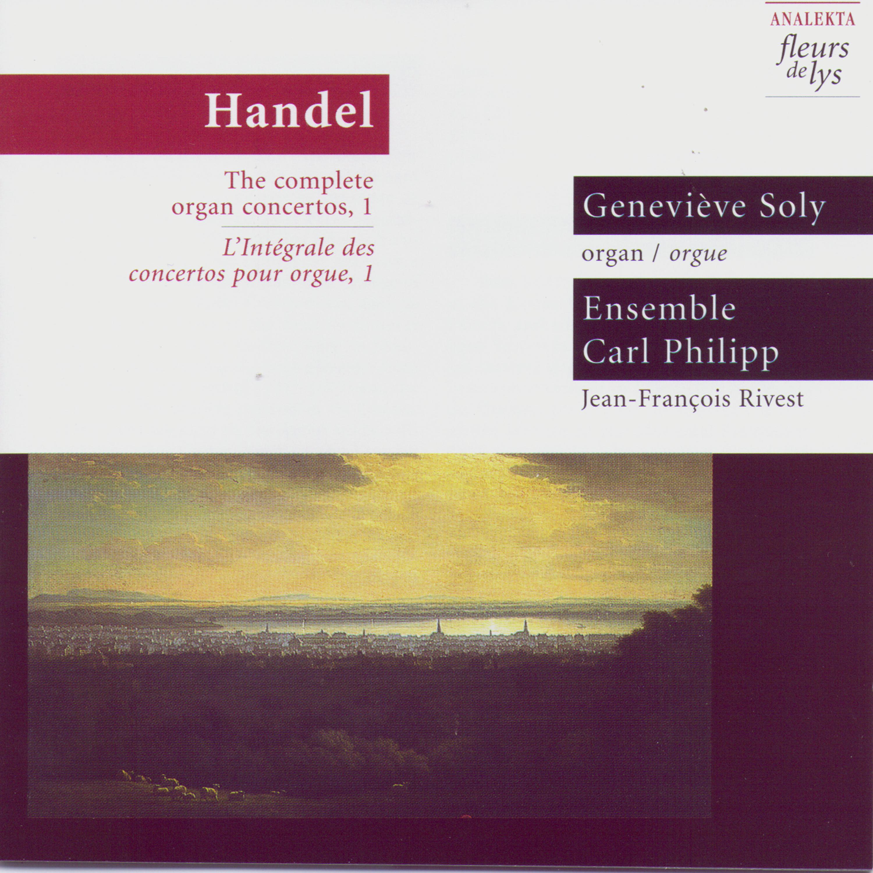 Постер альбома Handel: The Complete Organ Concertos, 1
