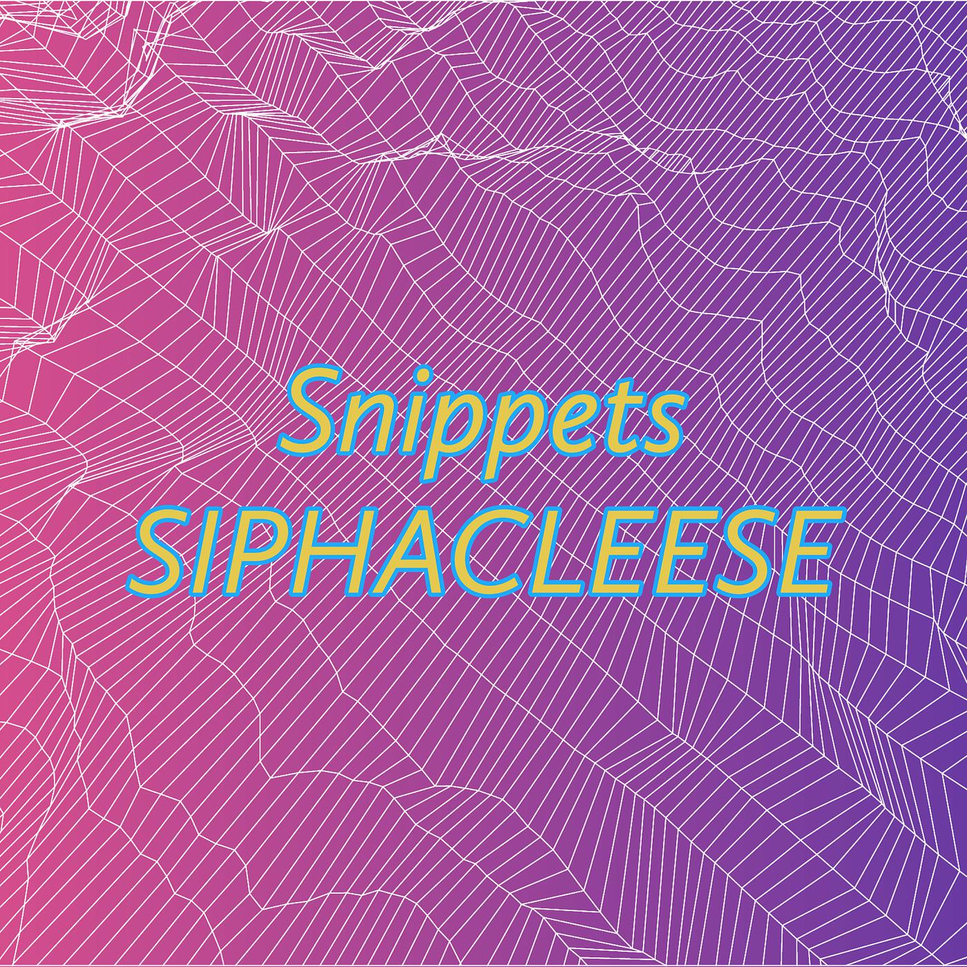 Постер альбома Snippets