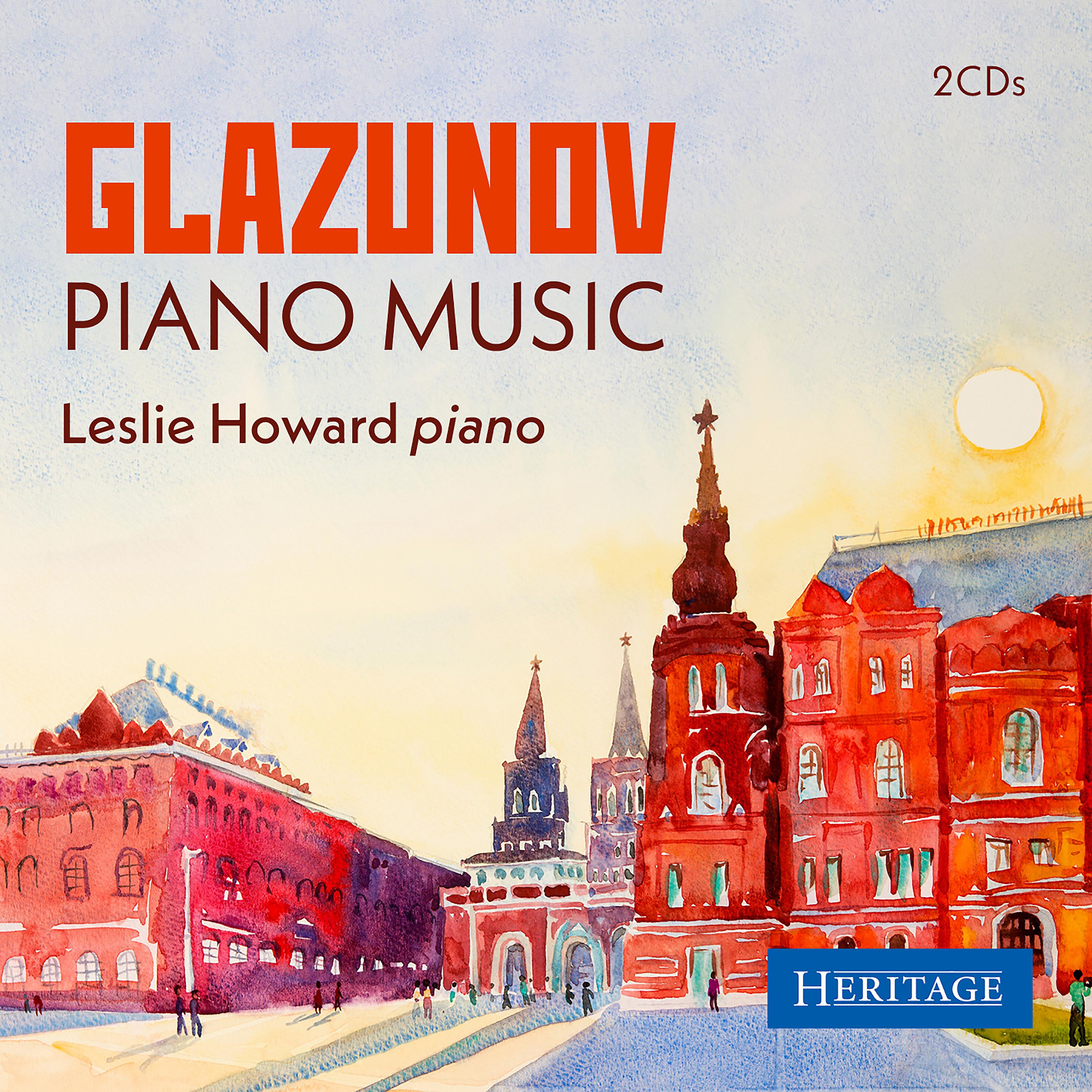 Постер альбома Glazunov: Piano Music