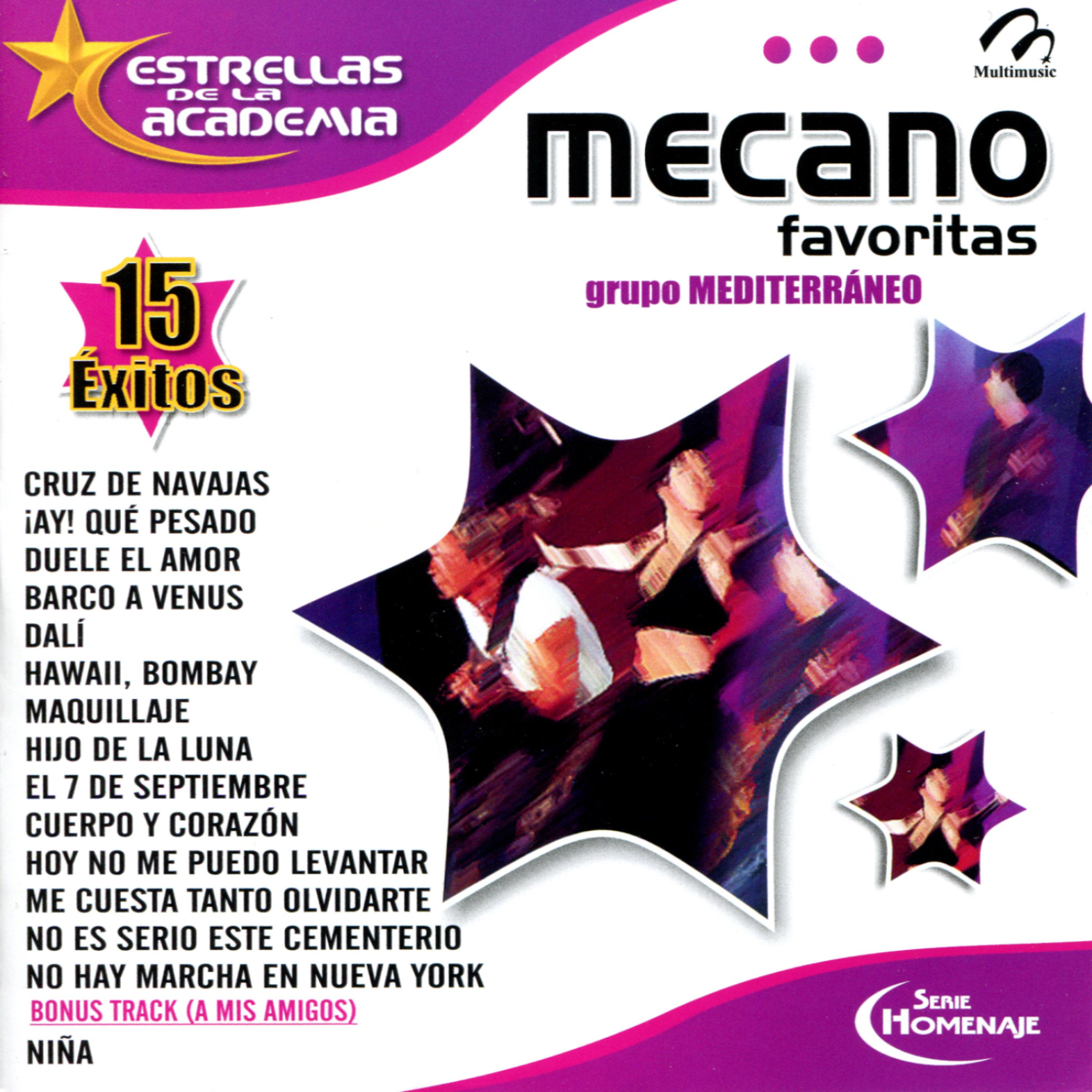 Постер альбома Mecano Favoritas