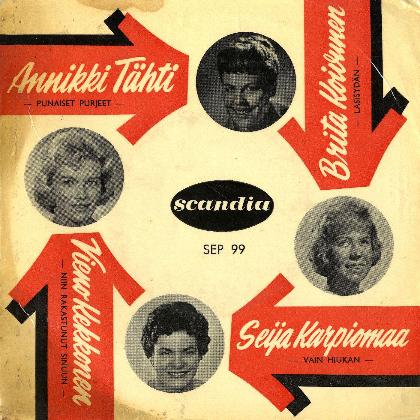 Постер альбома Brita Koivunen, Seija Karpiomaa, Annikki Tähti ja Vieno Kekkonen
