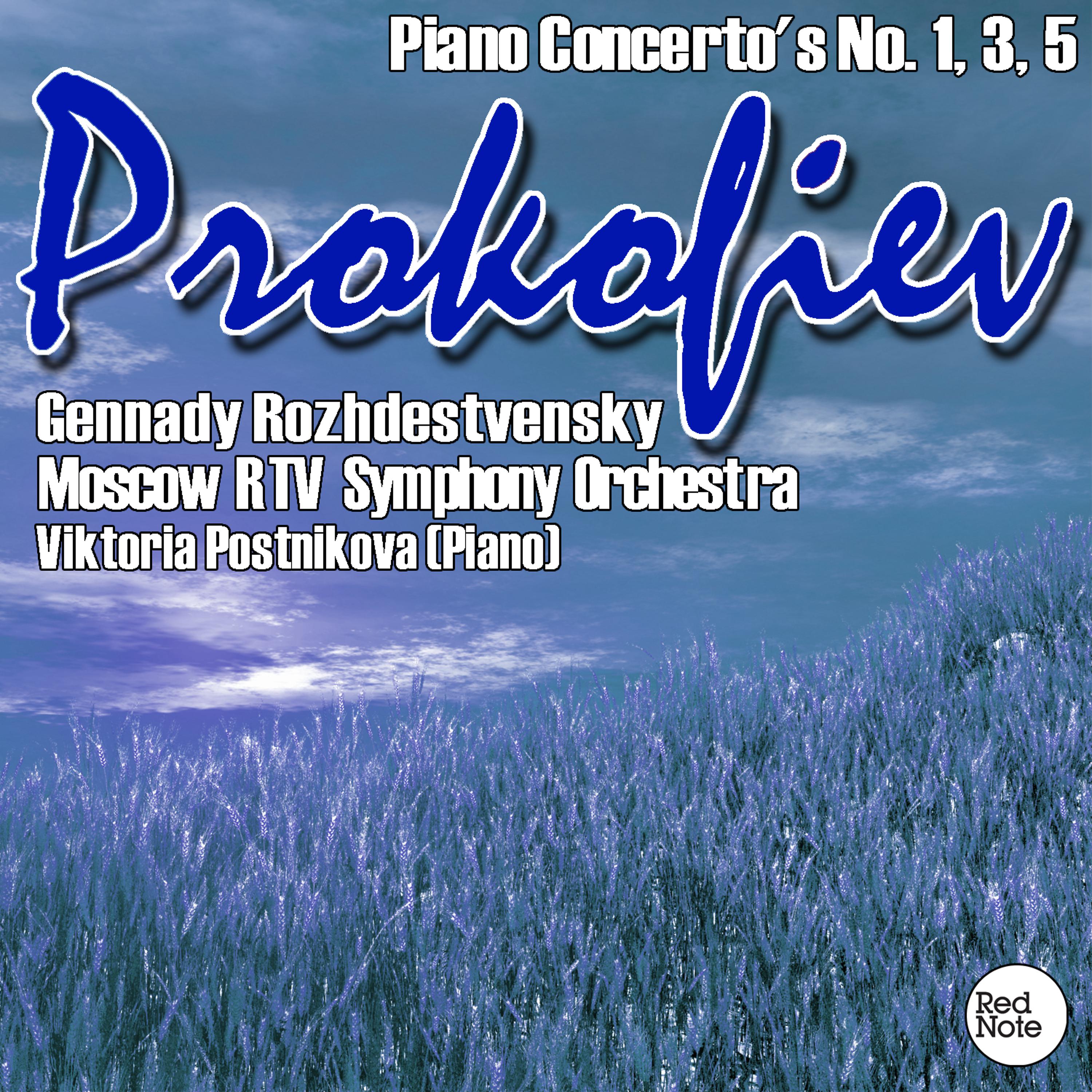 Постер альбома Prokofiev: Piano Concerto's No. 1, 3, 5