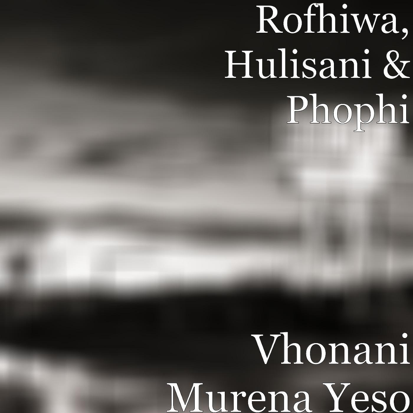 Постер альбома Vhonani Murena Yeso