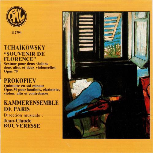 Постер альбома Tchaikovsky & Prokofiev: Sextuor et Quintette