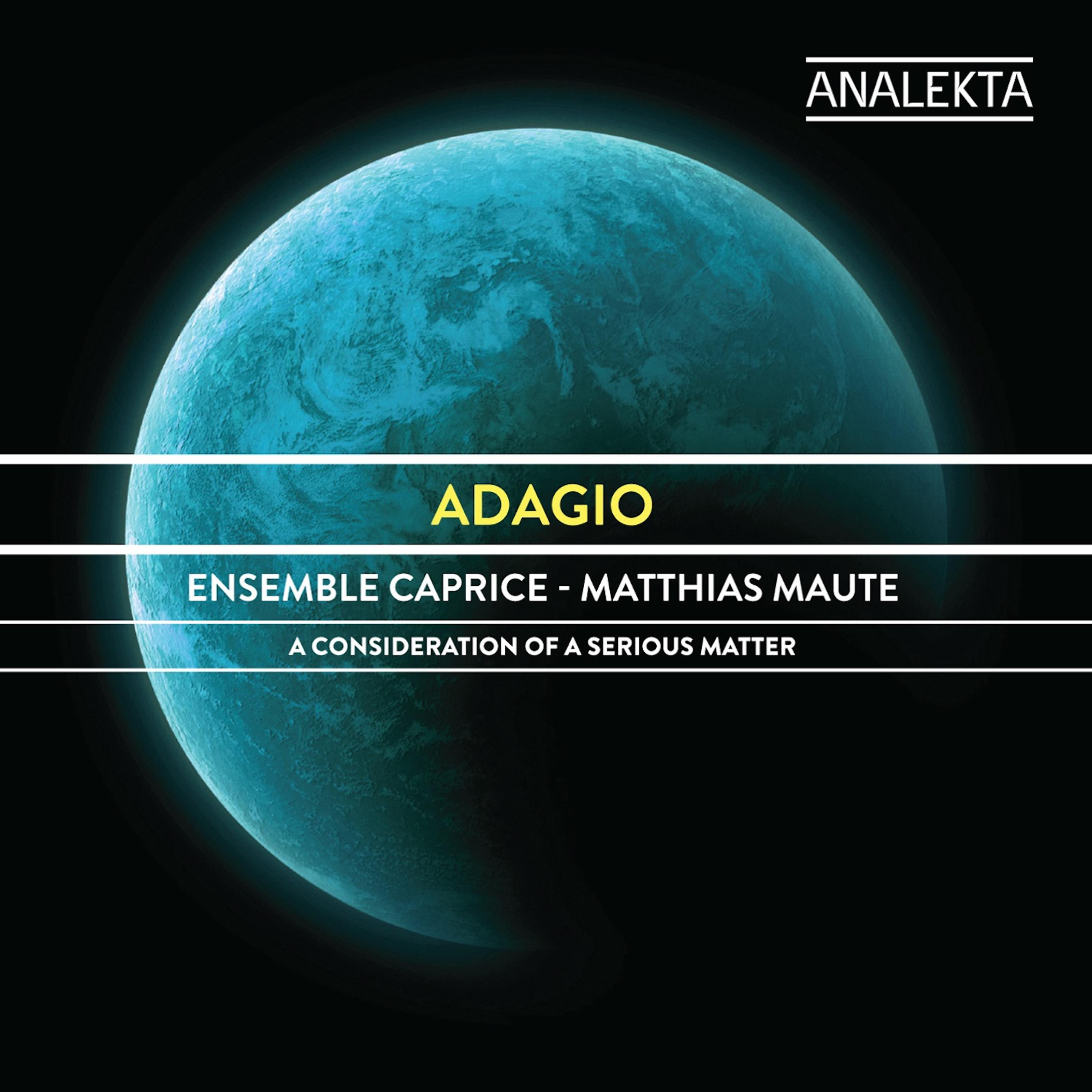 Постер альбома Adagio: A Consideration of a Serious Matter