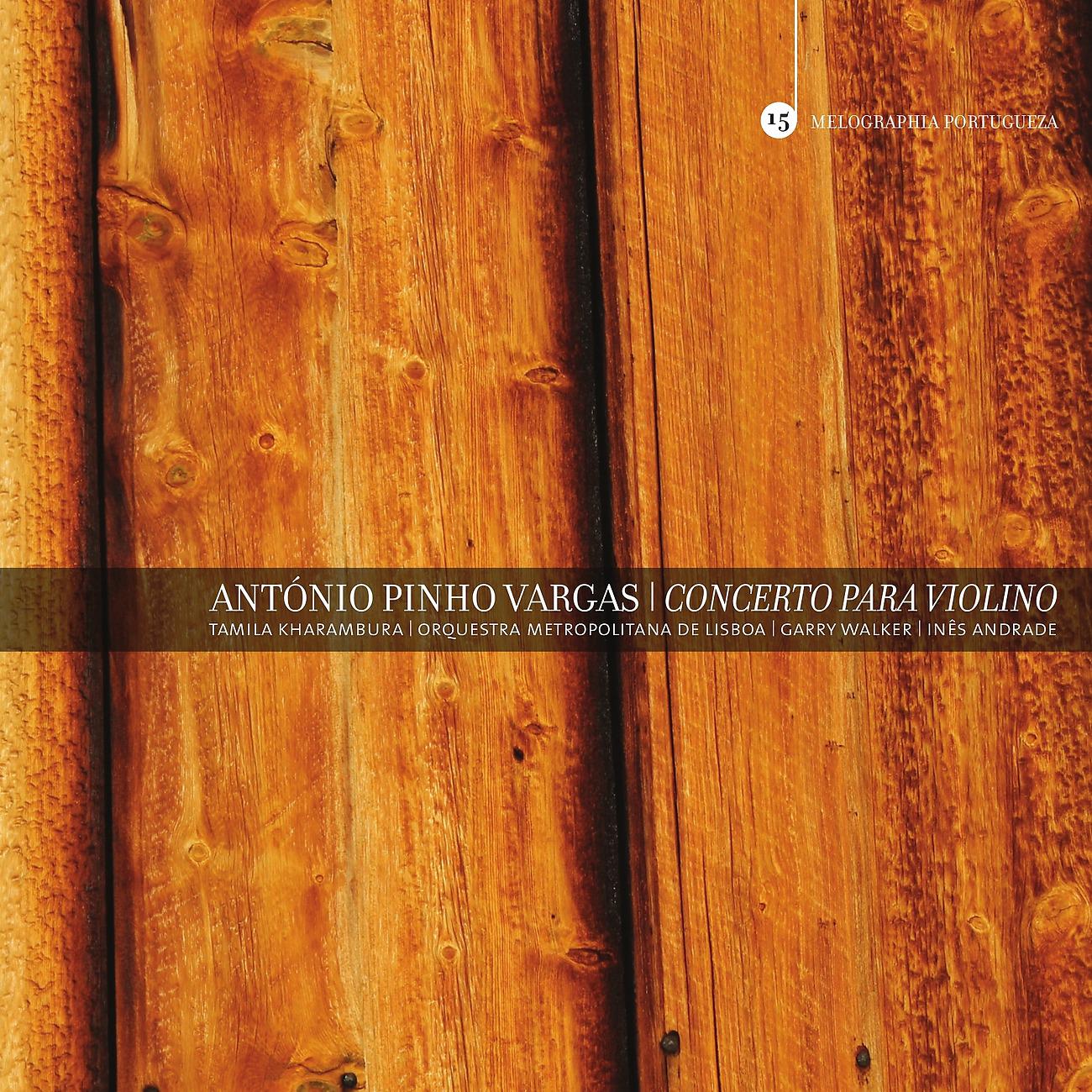 Постер альбома António Pinho Vargas: Violin Concerto
