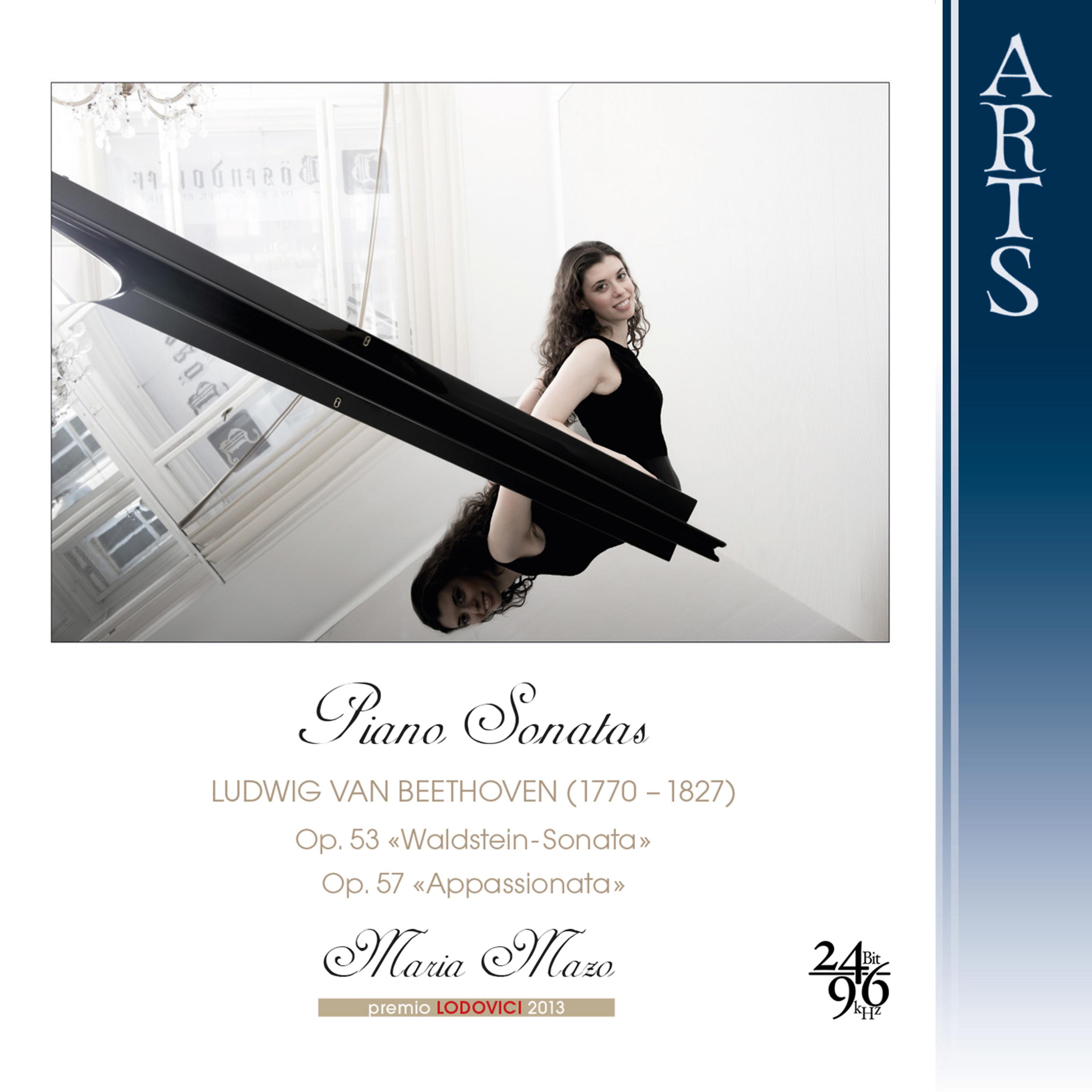 Постер альбома Piano Sonatas, Op. 53 in C major "Waldstein-Sonata" & Op. 57 in F minor "Appassionata"