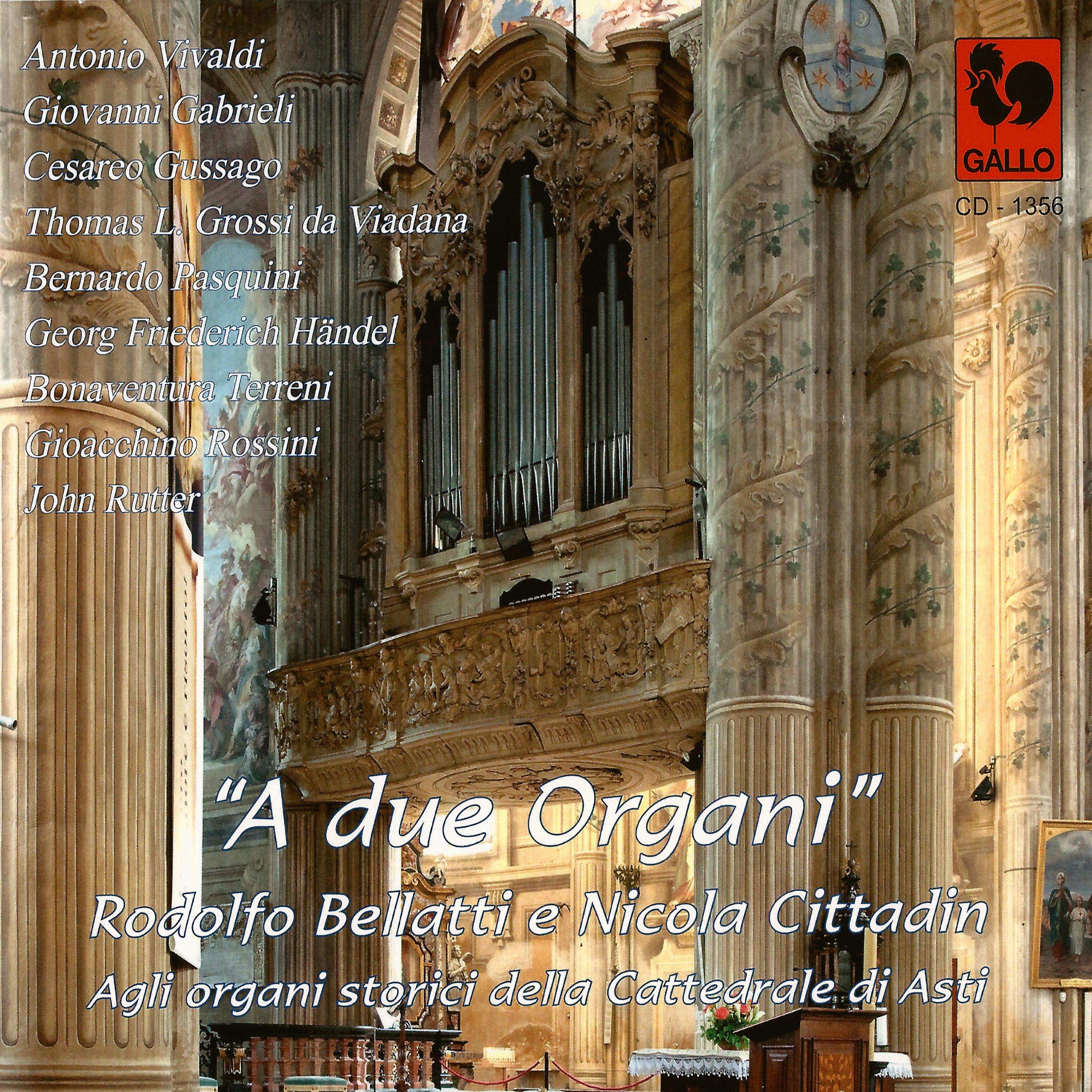 Постер альбома A due organi: Organi storici della cattedrale di Asti