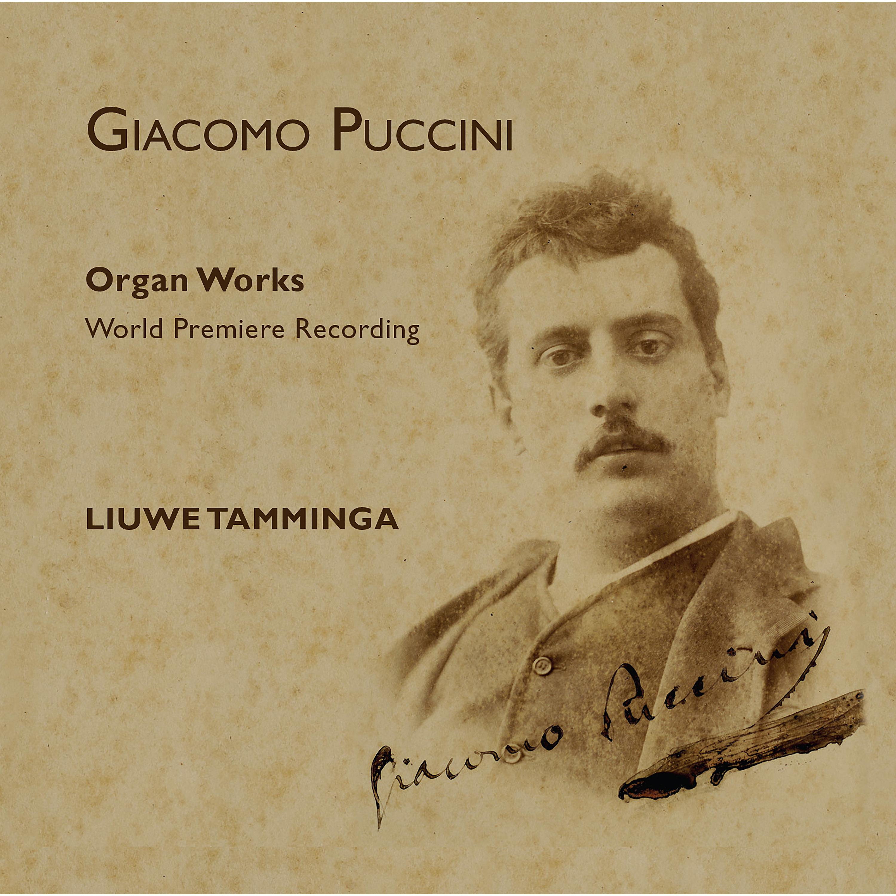 Постер альбома Puccini, Newly Discovered Works for Organ