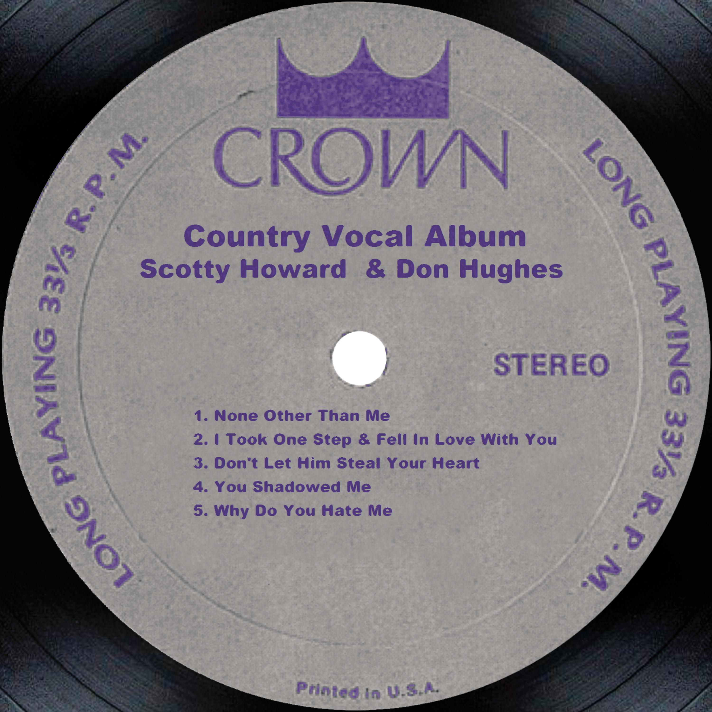 Постер альбома Country Vocal Album