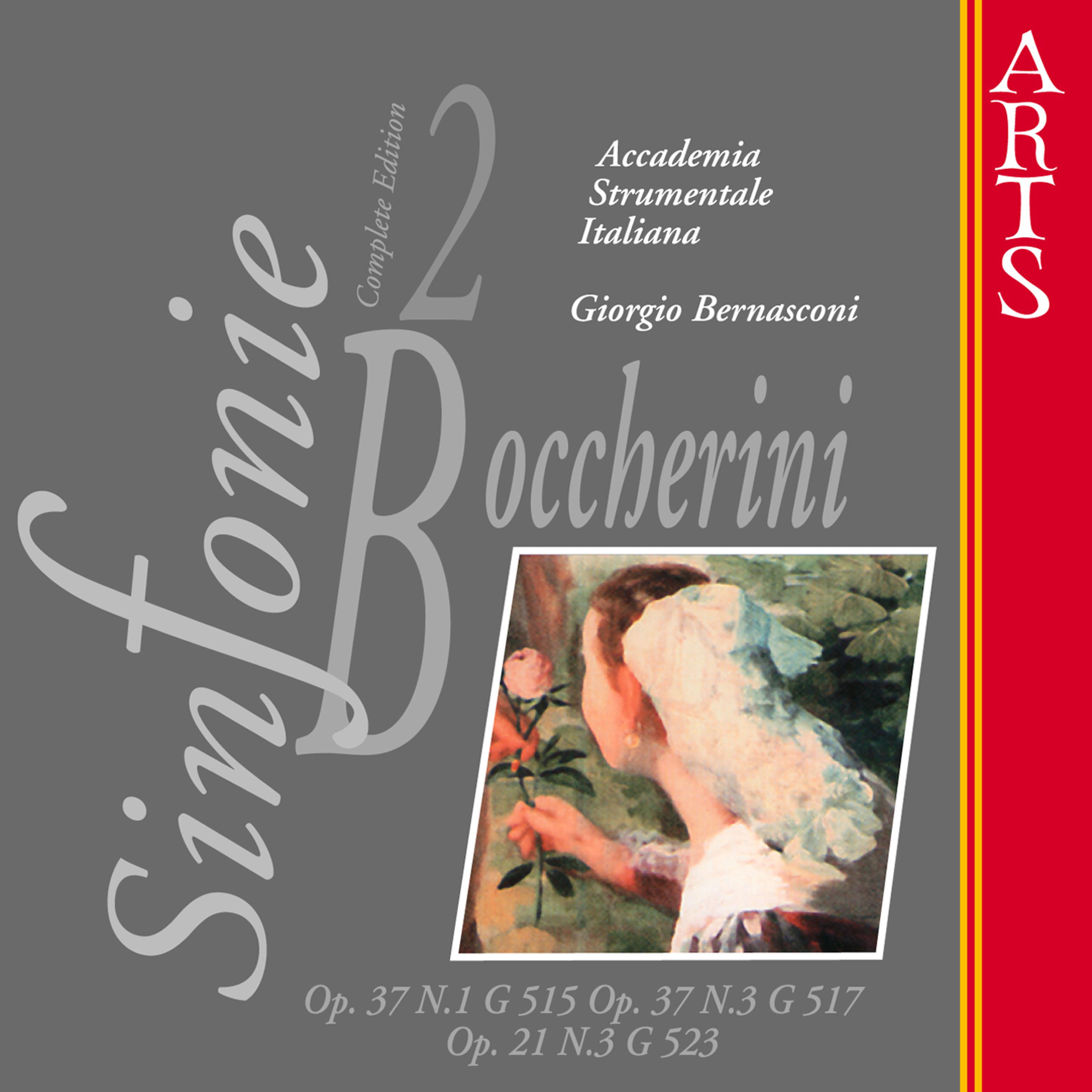 Постер альбома Boccherini: Sinfonie Op. 35, Nos. 2, 4 & 5 - Vol. 2