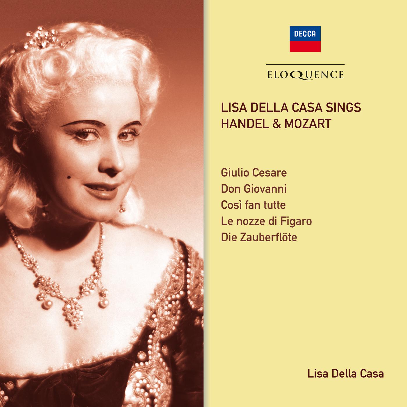 Постер альбома Lisa Della Casa Sings Handel & Mozart