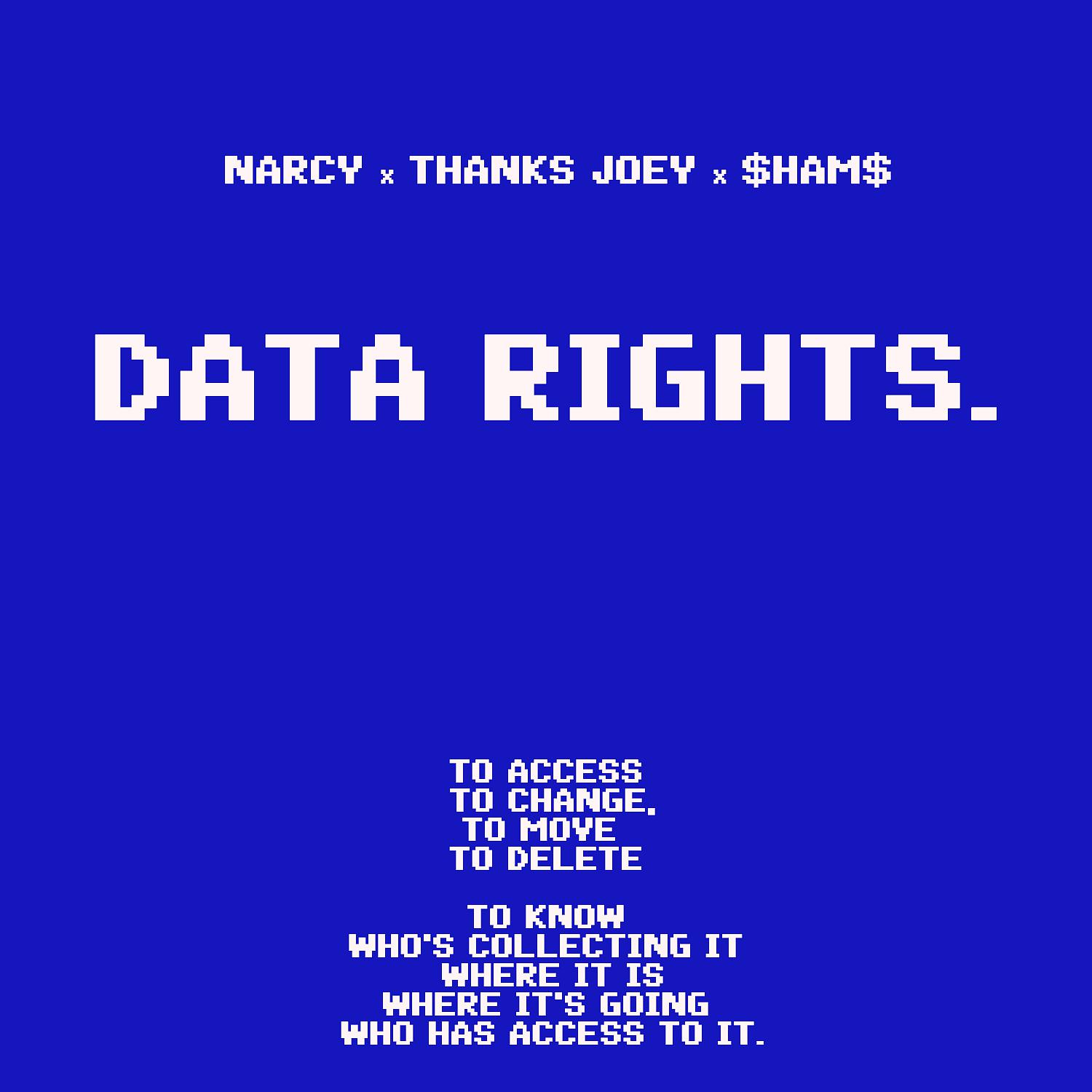 Постер альбома Data Rights (feat. $HAM$)