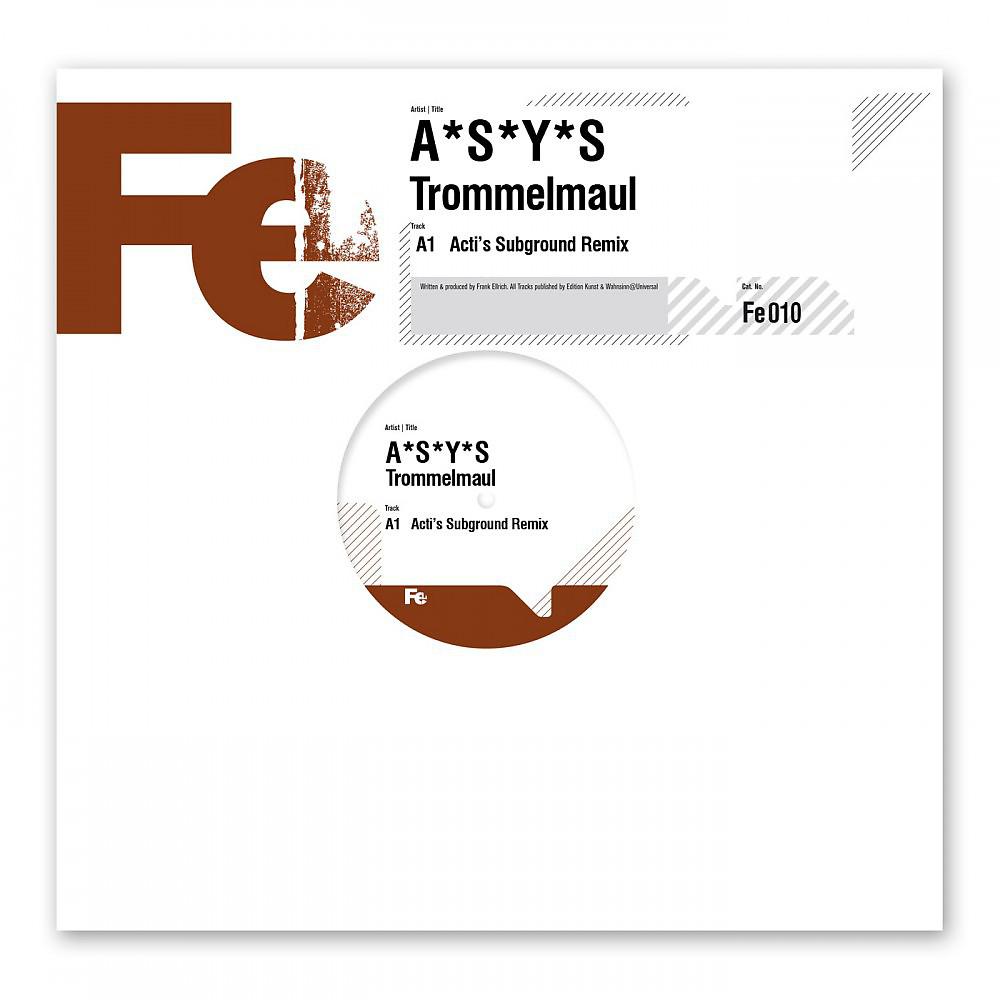 Постер альбома A*s*y*s - Trommelmaul - Acti's Subground Remix
