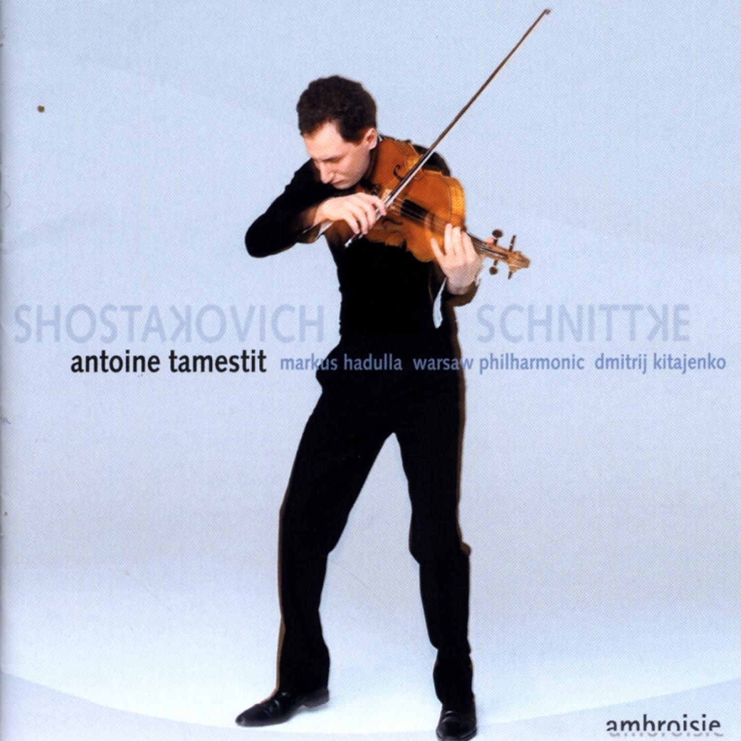 Постер альбома Shostakovich: Sonata for Viola and Piano - Schnittke: Concerto for Viola and Orchestra
